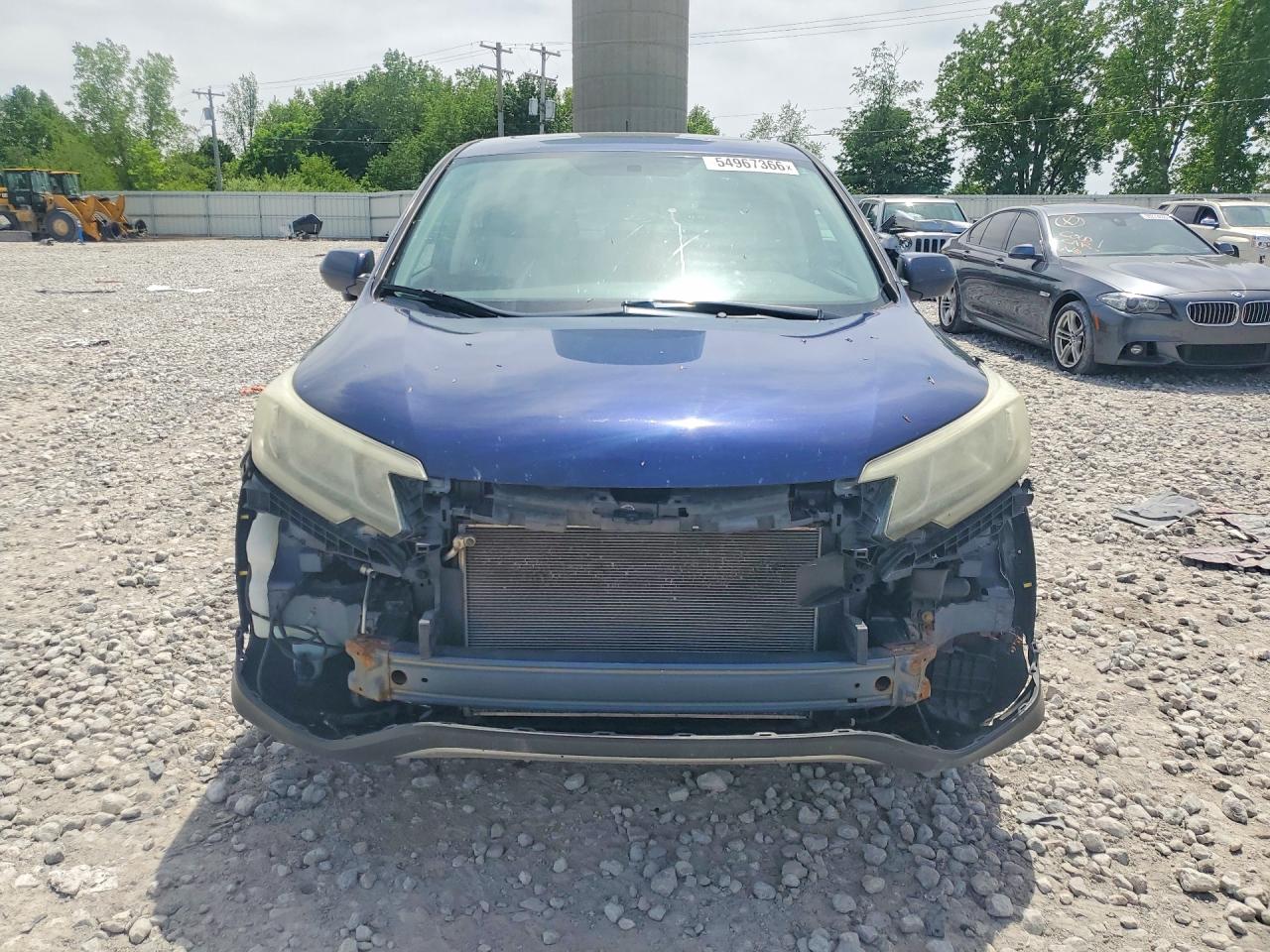 2015 Honda Cr-v Ex Blue vin: 3CZRM3H50FG710768