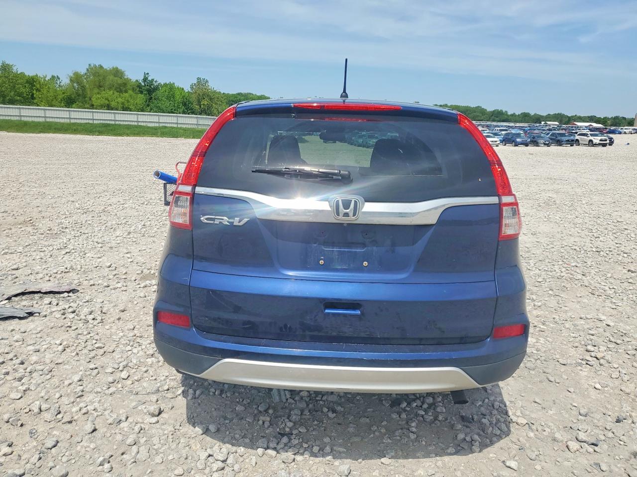 2015 Honda Cr-v Ex Blue vin: 3CZRM3H50FG710768