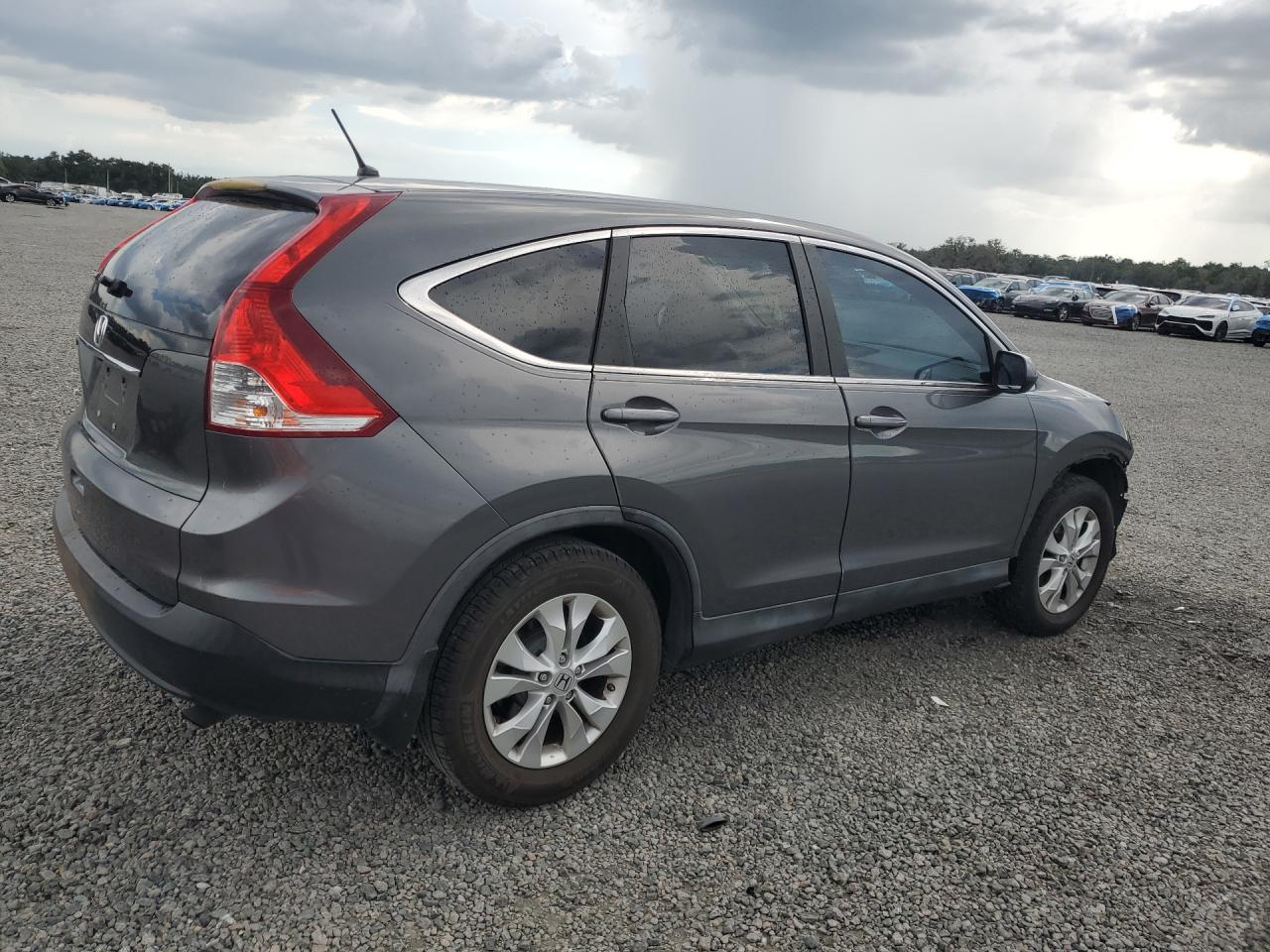 2012 Honda Cr-v Ex Gray vin: 3CZRM3H51CG702819