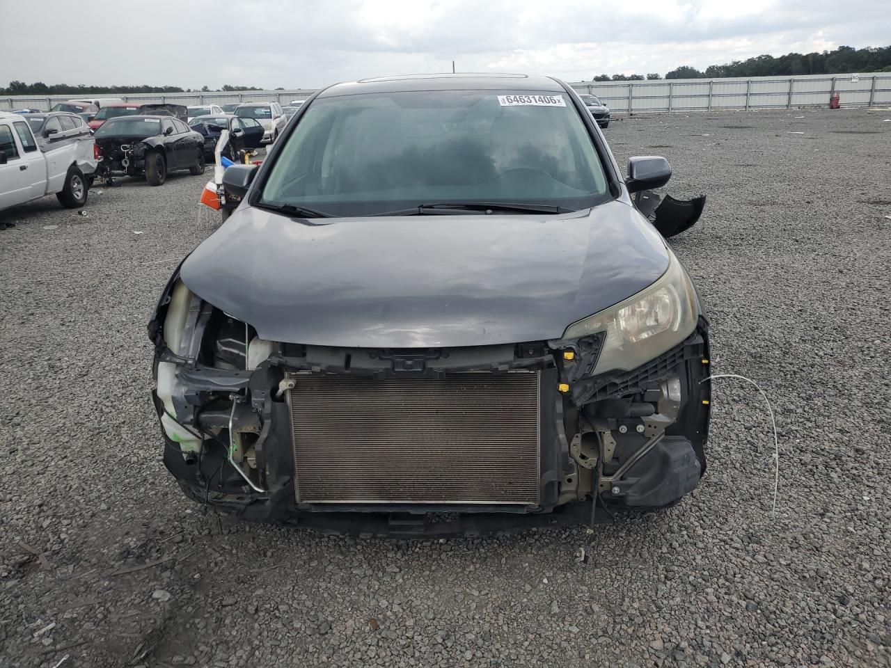 2012 Honda Cr-v Ex Gray vin: 3CZRM3H51CG702819