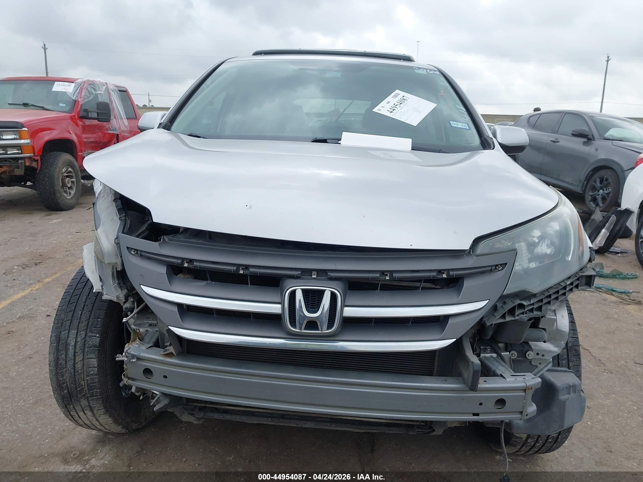 2012 Honda Cr-v Ex Silver vin: 3CZRM3H51CG703064