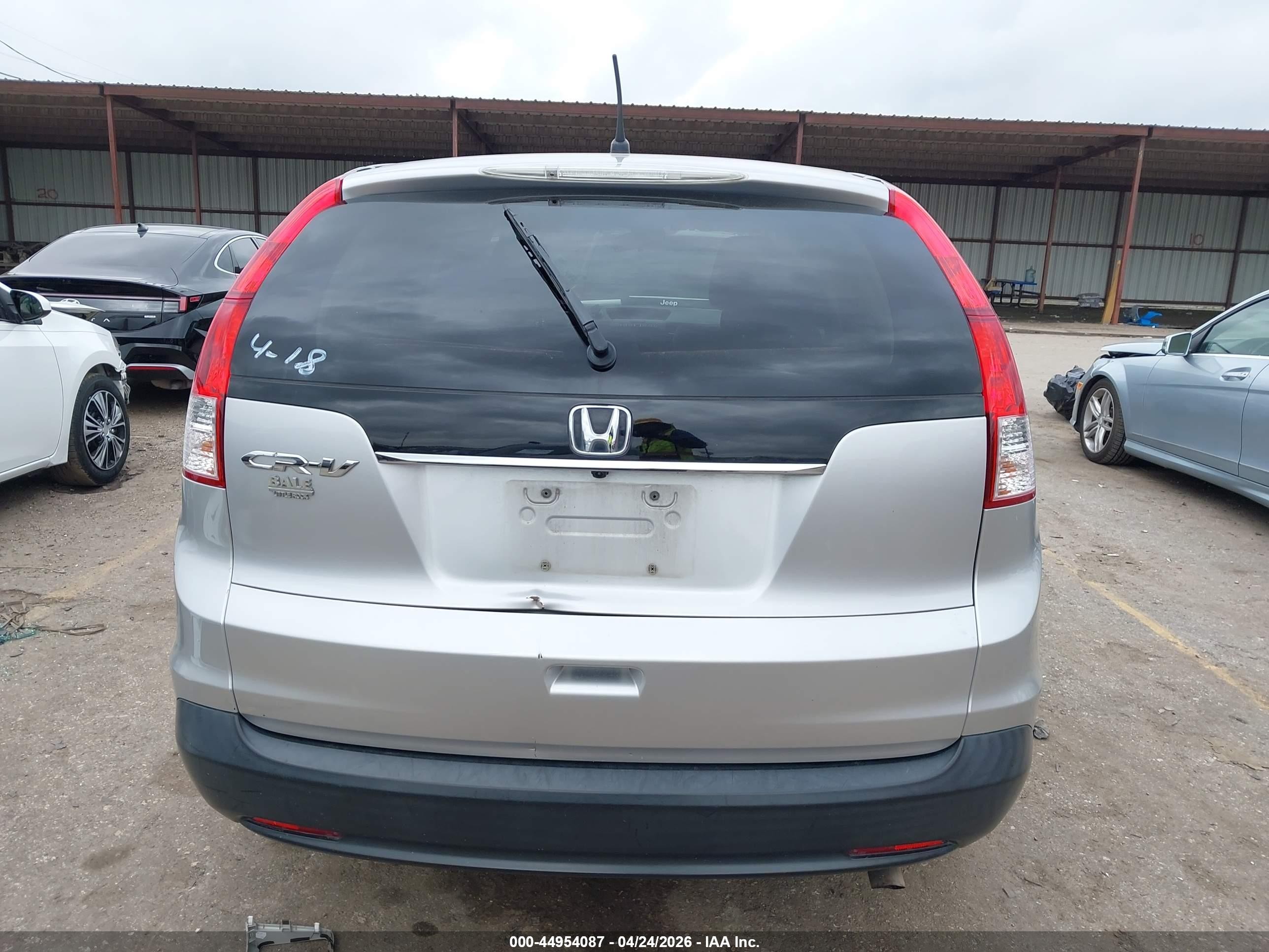 2012 Honda Cr-v Ex Silver vin: 3CZRM3H51CG703064