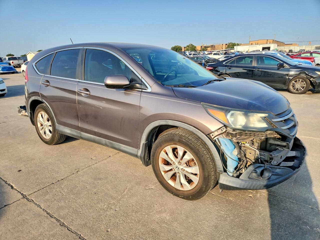 2013 Honda Cr-v Ex Gray vin: 3CZRM3H51DG701915