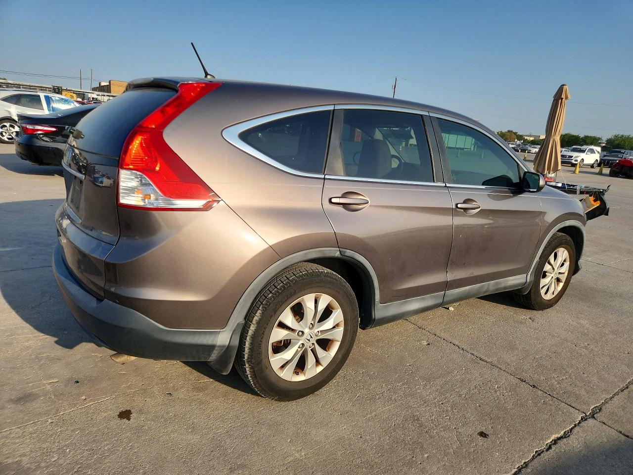 2013 Honda Cr-v Ex Gray vin: 3CZRM3H51DG701915