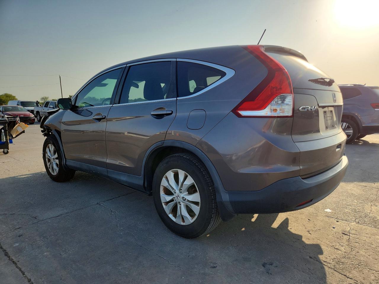 2013 Honda Cr-v Ex Gray vin: 3CZRM3H51DG701915