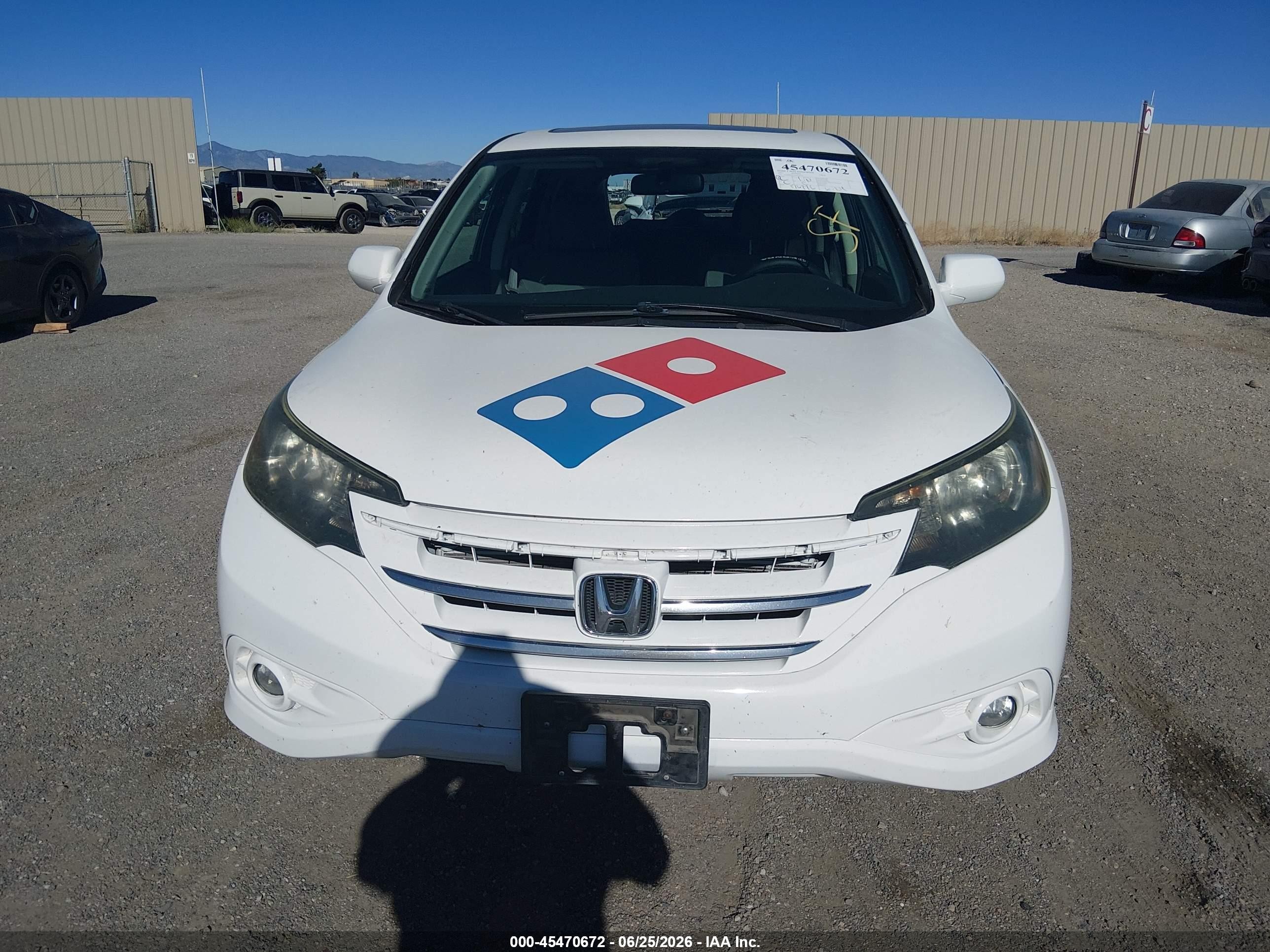 2013 Honda Cr-v Ex Белый vin: 3CZRM3H51DG704541