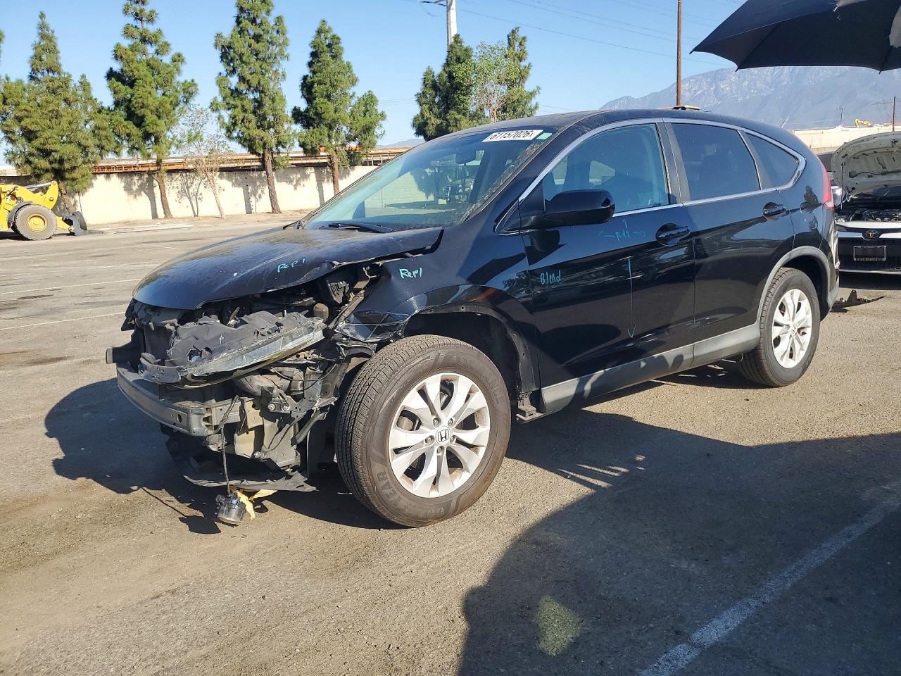 2014 Honda Cr-v Ex Черный vin: 3CZRM3H51EG700202
