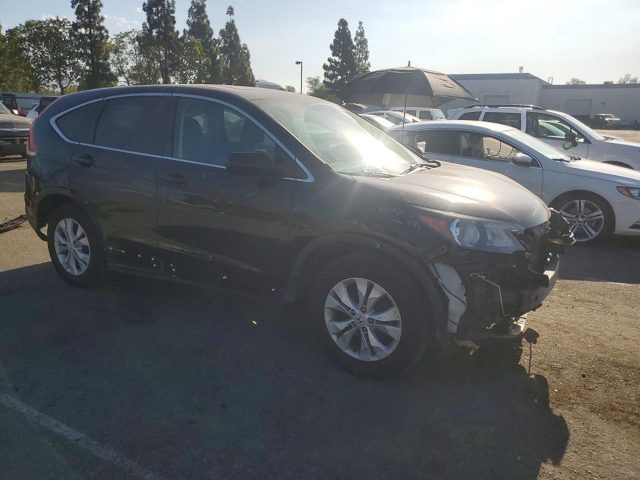 2014 Honda Cr-v Ex Black vin: 3CZRM3H51EG700202