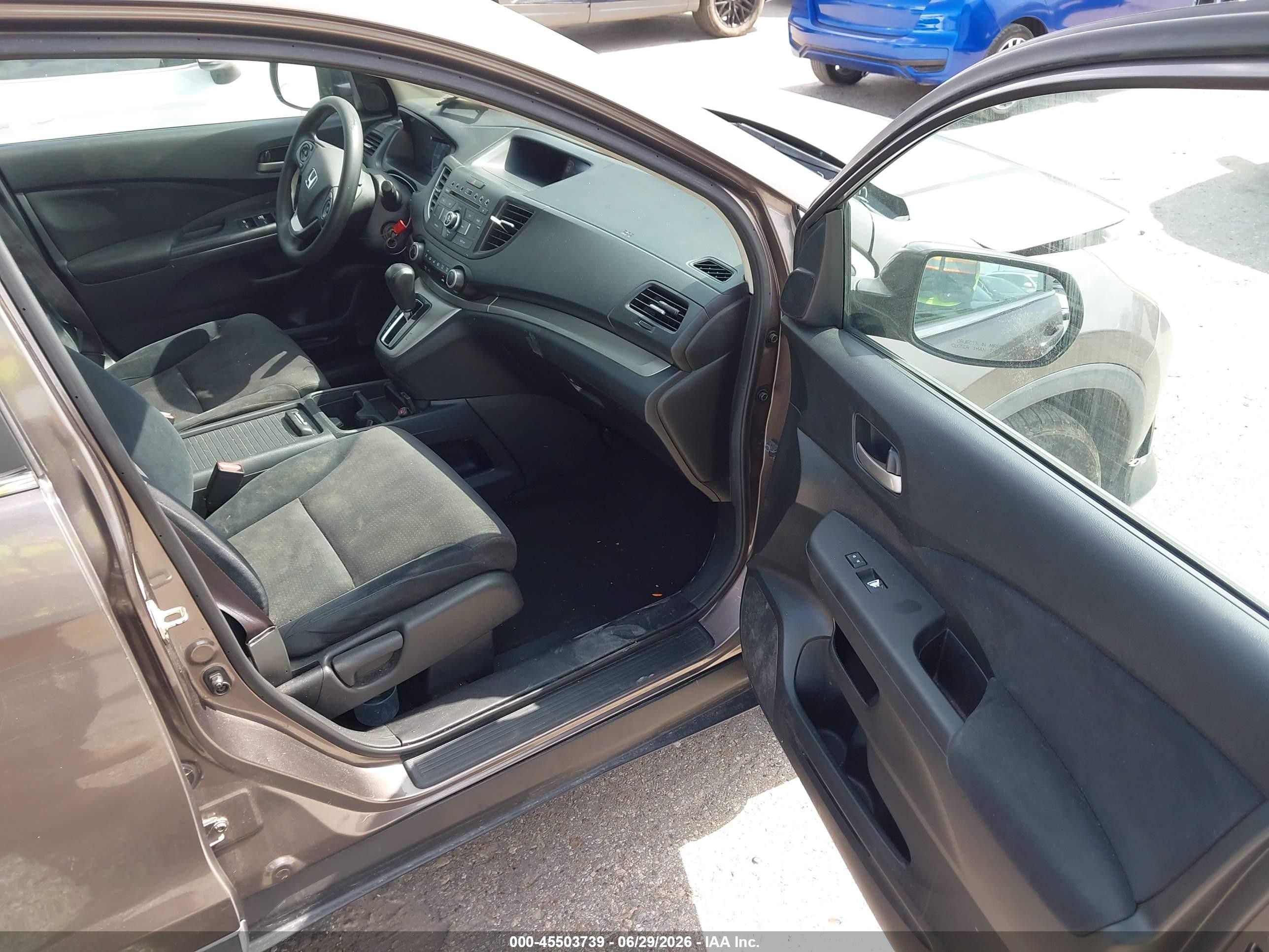 2014 Honda Cr-v Ex Серый vin: 3CZRM3H51EG703603