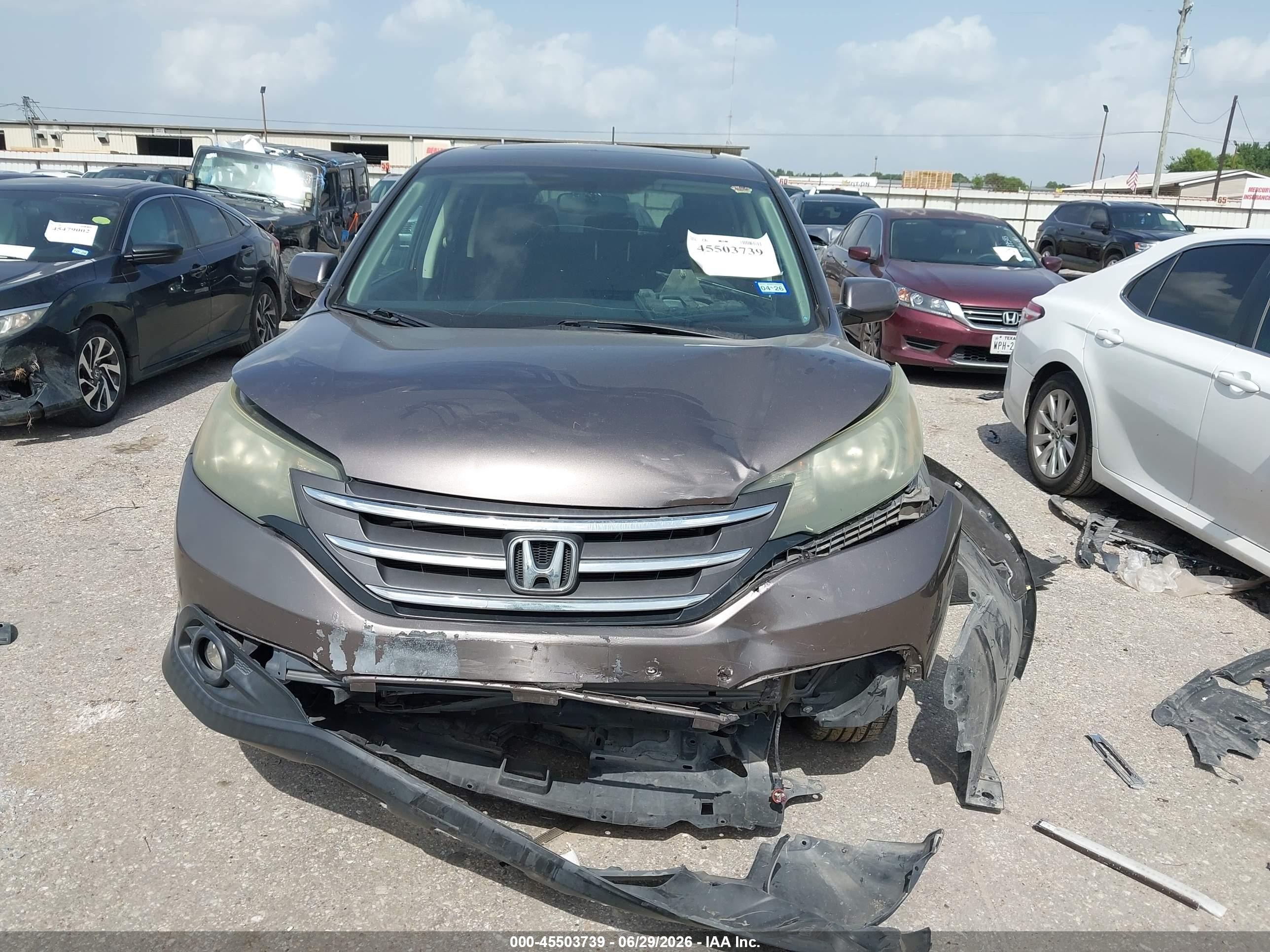 2014 Honda Cr-v Ex Серый vin: 3CZRM3H51EG703603