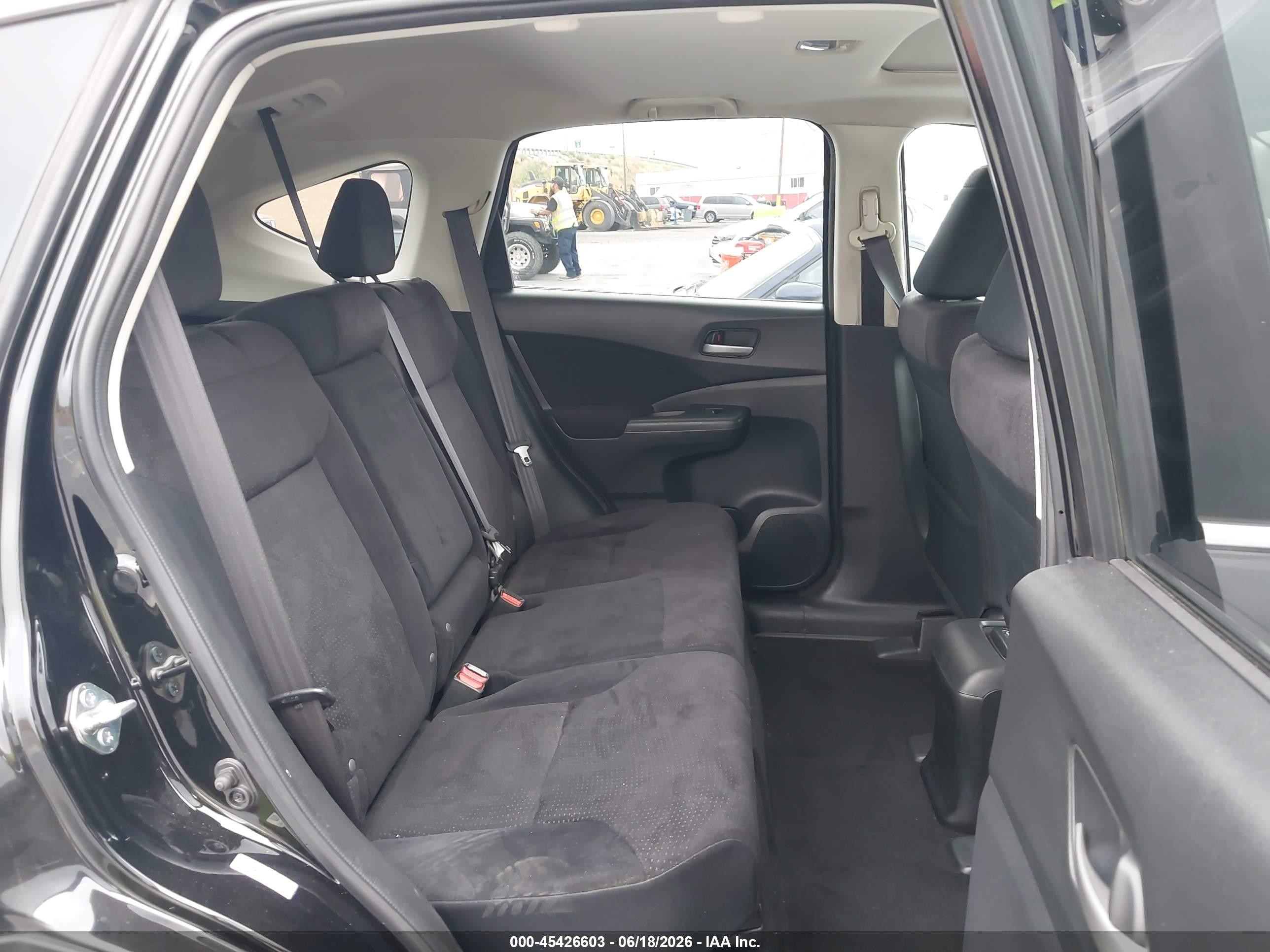 2014 Honda Cr-v Ex Black vin: 3CZRM3H51EG704315