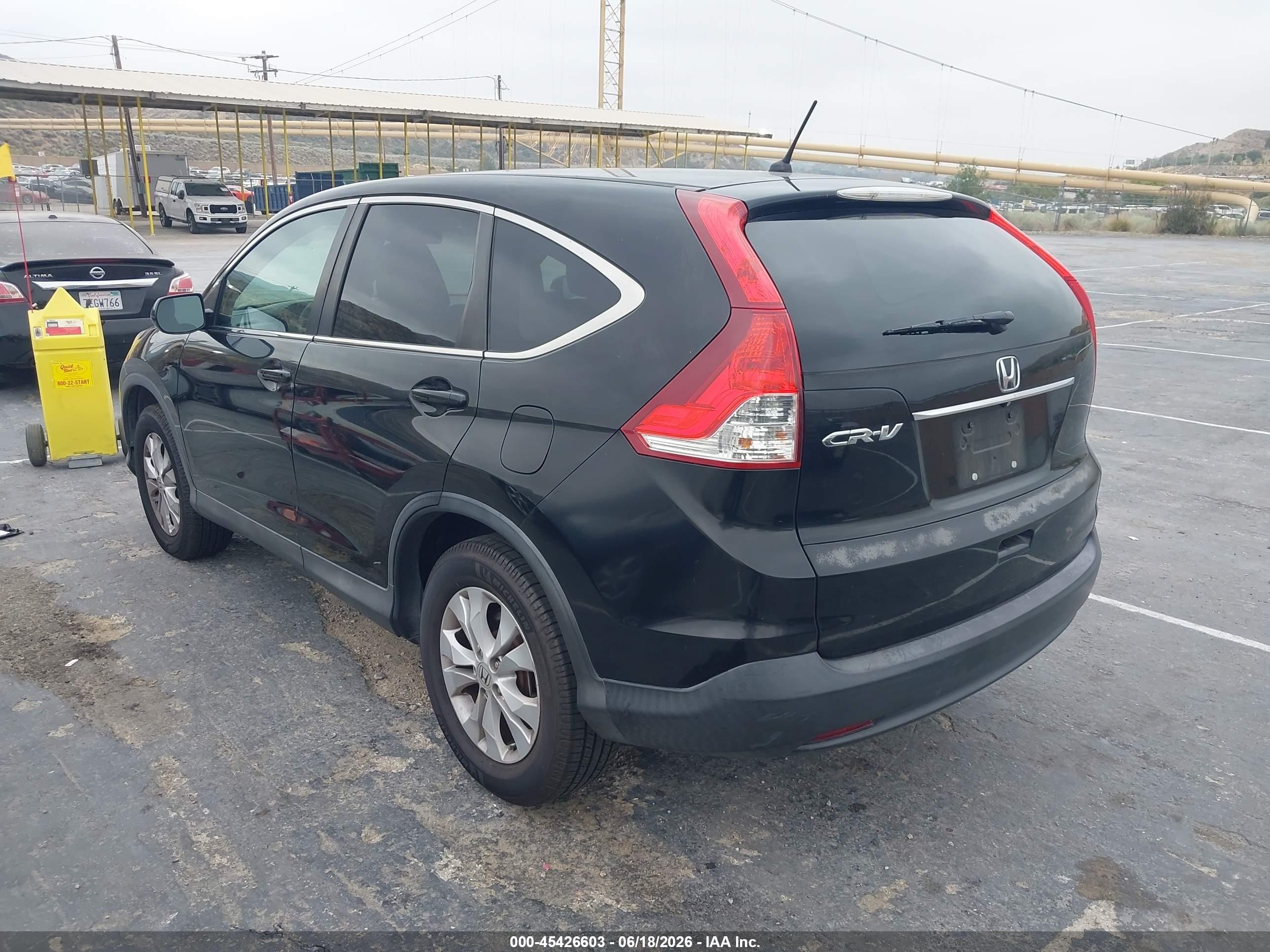 2014 Honda Cr-v Ex Black vin: 3CZRM3H51EG704315