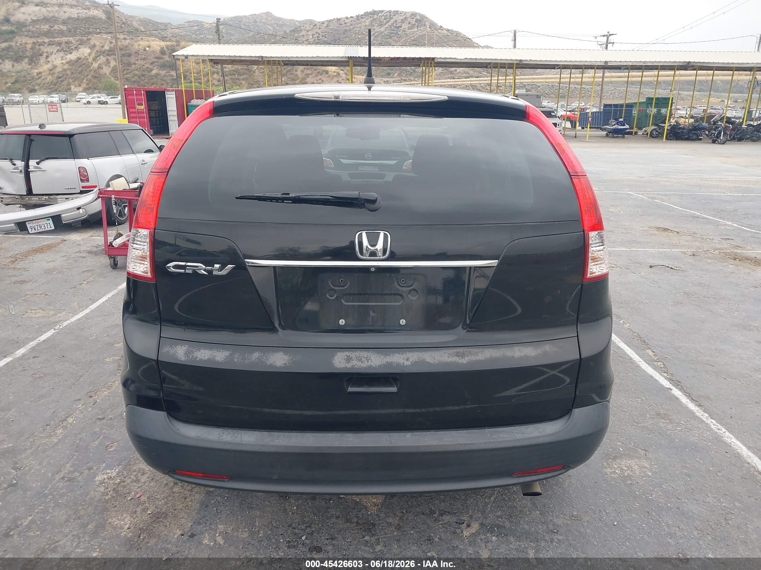 2014 Honda Cr-v Ex Black vin: 3CZRM3H51EG704315