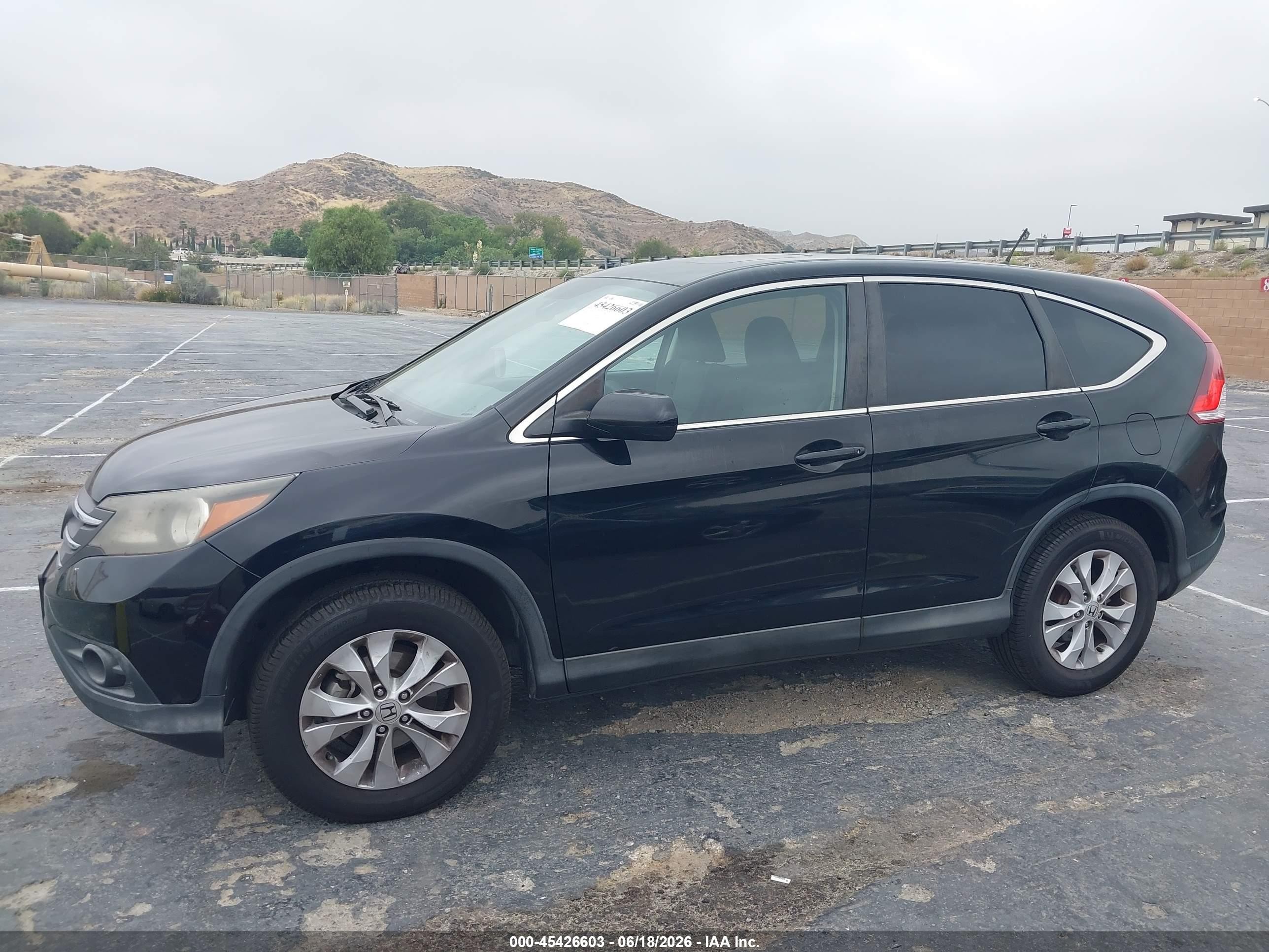 2014 Honda Cr-v Ex Black vin: 3CZRM3H51EG704315