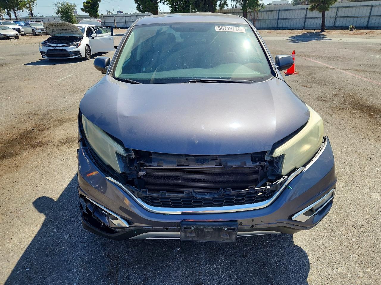 2015 Honda Cr-v Charcoal vin: 3CZRM3H51FG700203