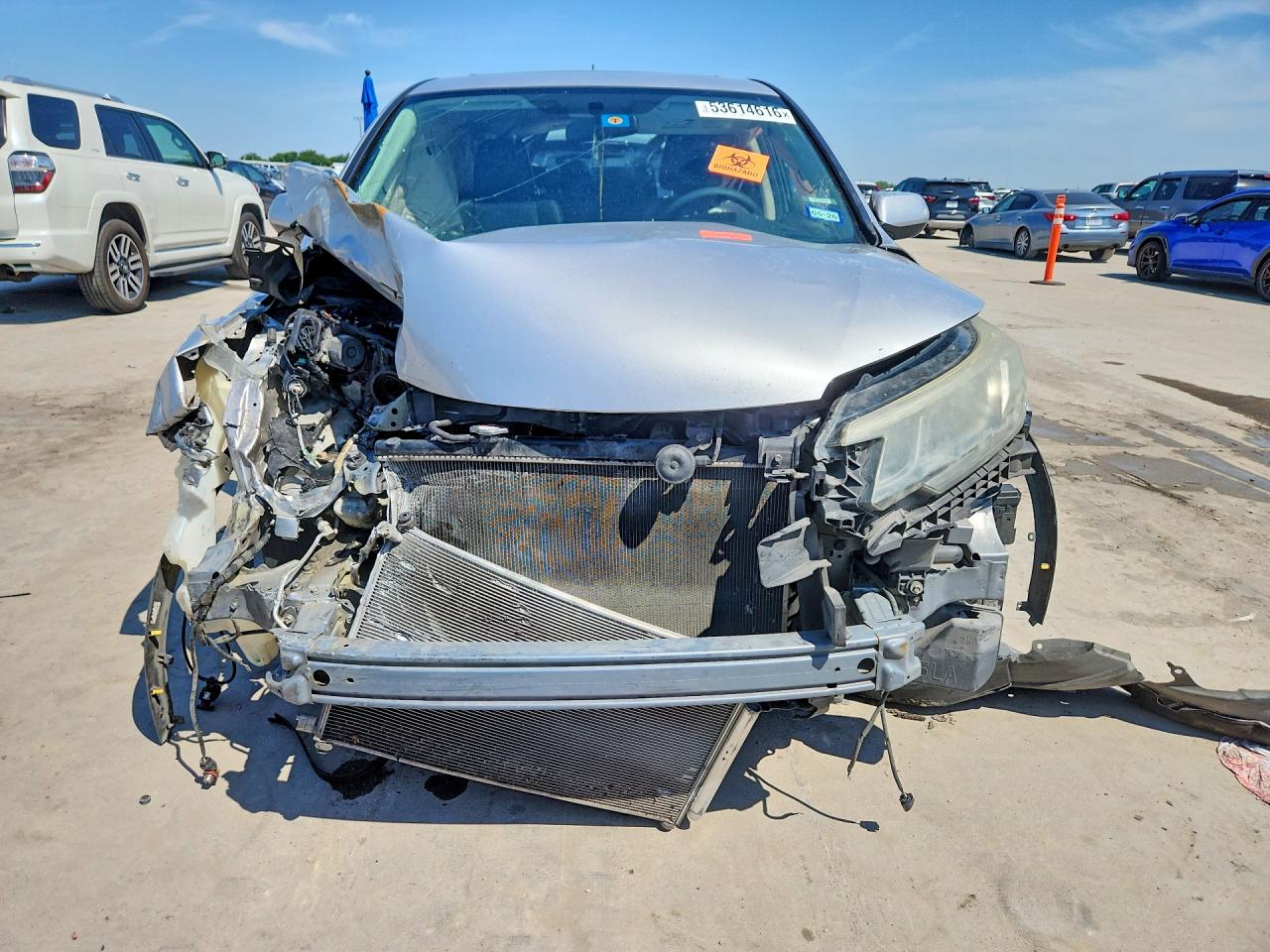 2015 Honda Cr-v Ex Серебряный vin: 3CZRM3H51FG702680