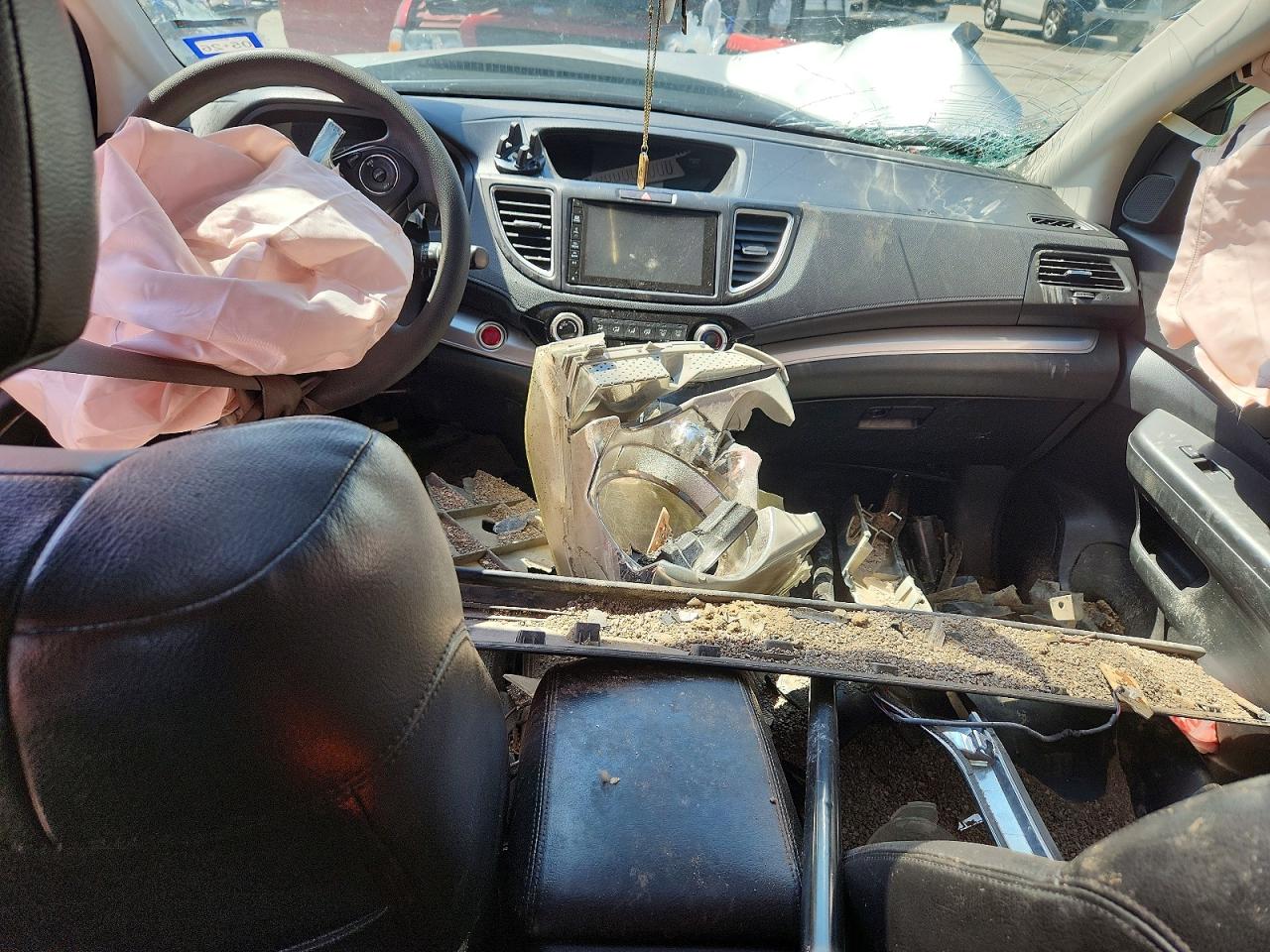 2015 Honda Cr-v Ex Серебряный vin: 3CZRM3H51FG702680
