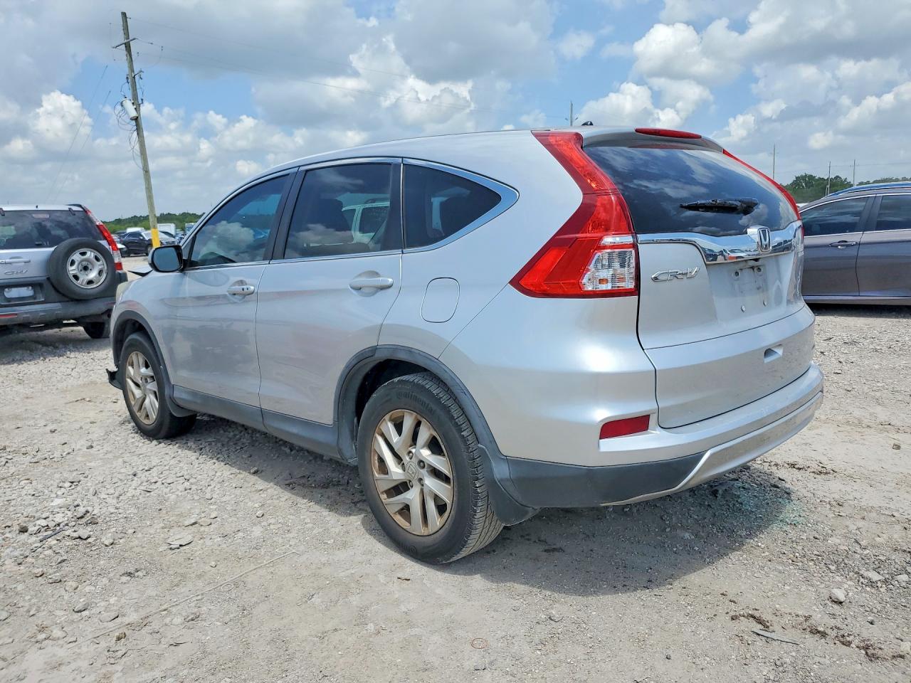 2015 Honda Cr-v Ex Серебряный vin: 3CZRM3H51FG702713