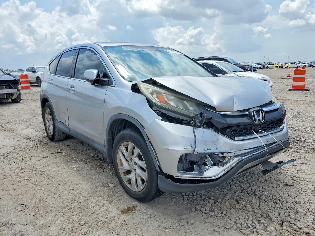 2015 Honda Cr-v Ex Серебряный vin: 3CZRM3H51FG702713