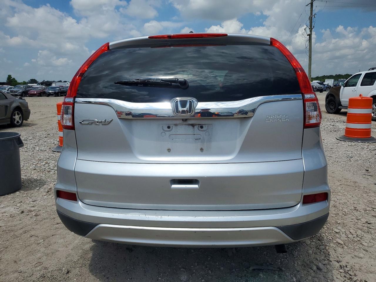 2015 Honda Cr-v Ex Серебряный vin: 3CZRM3H51FG702713