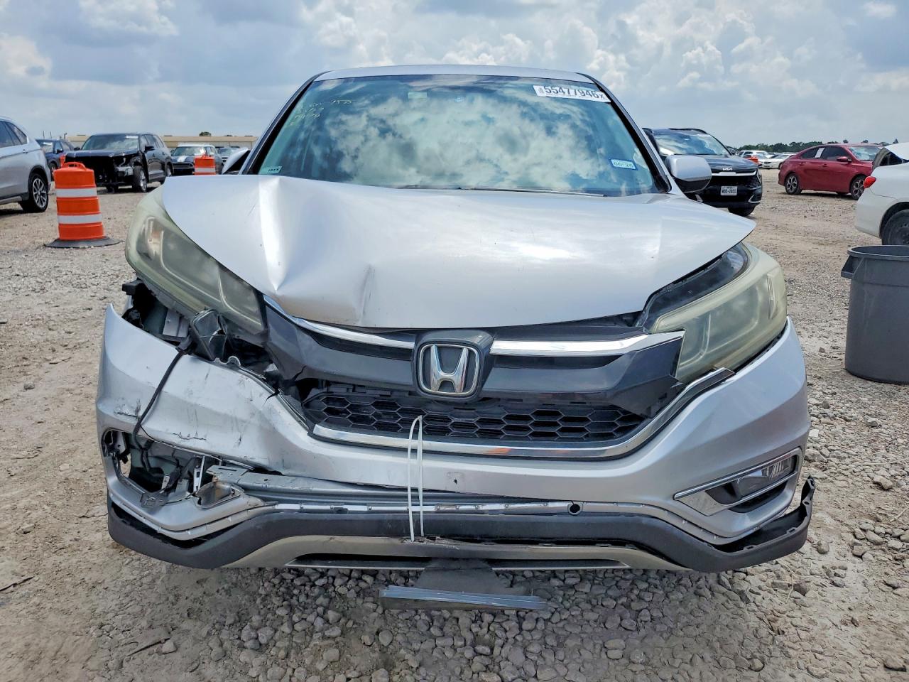 2015 Honda Cr-v Ex Серебряный vin: 3CZRM3H51FG702713