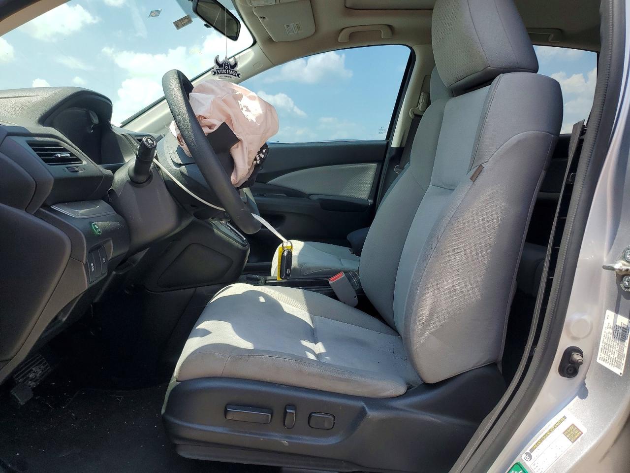 2015 Honda Cr-v Ex Серебряный vin: 3CZRM3H51FG702713