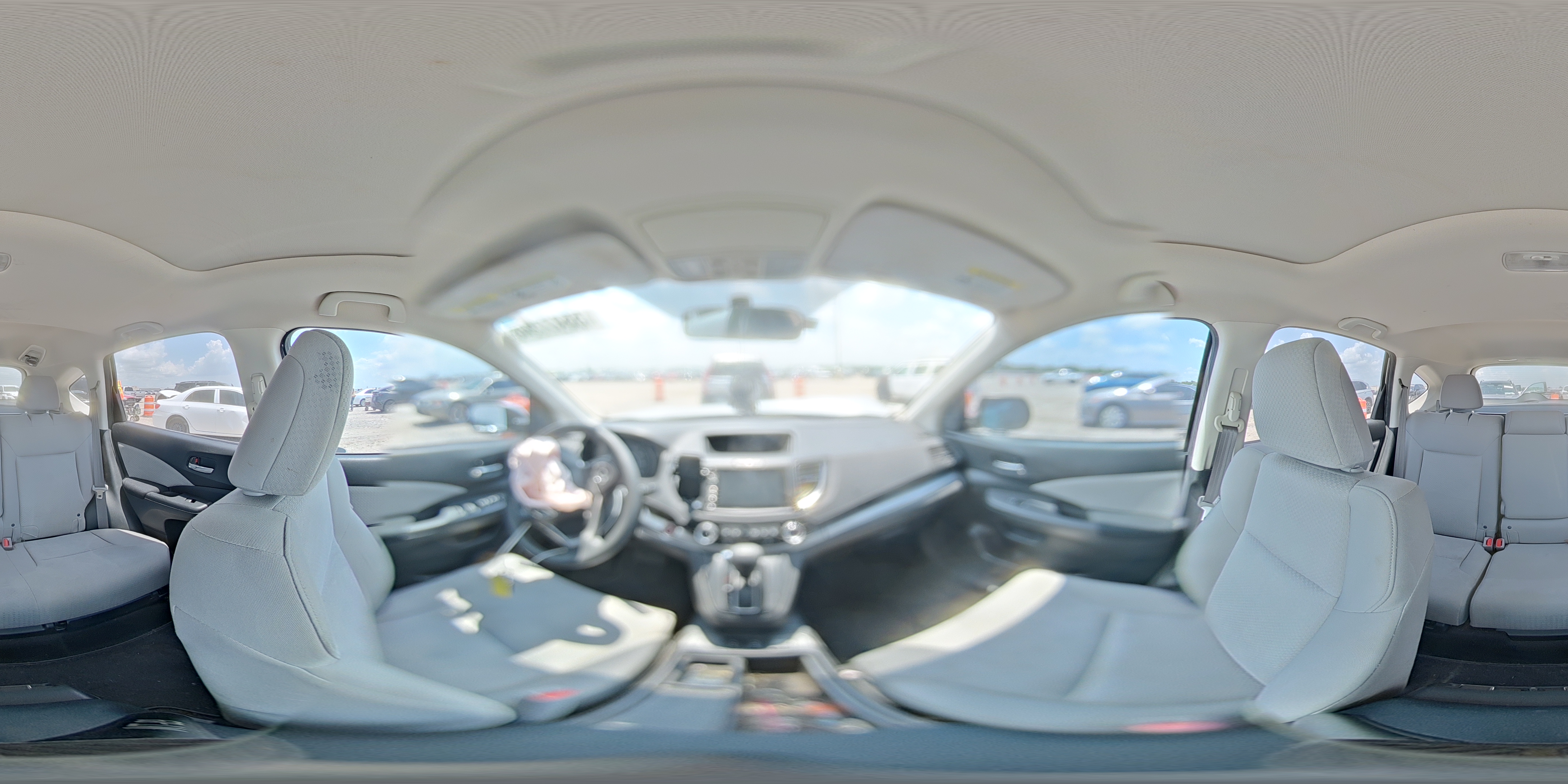 2015 Honda Cr-v Ex Серебряный vin: 3CZRM3H51FG702713