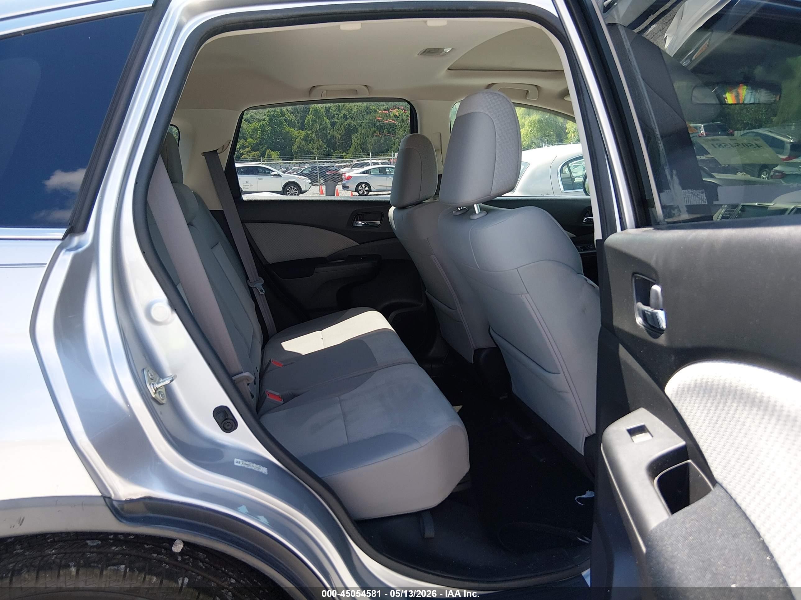 2015 Honda Cr-v Ex Silver vin: 3CZRM3H51FG704302