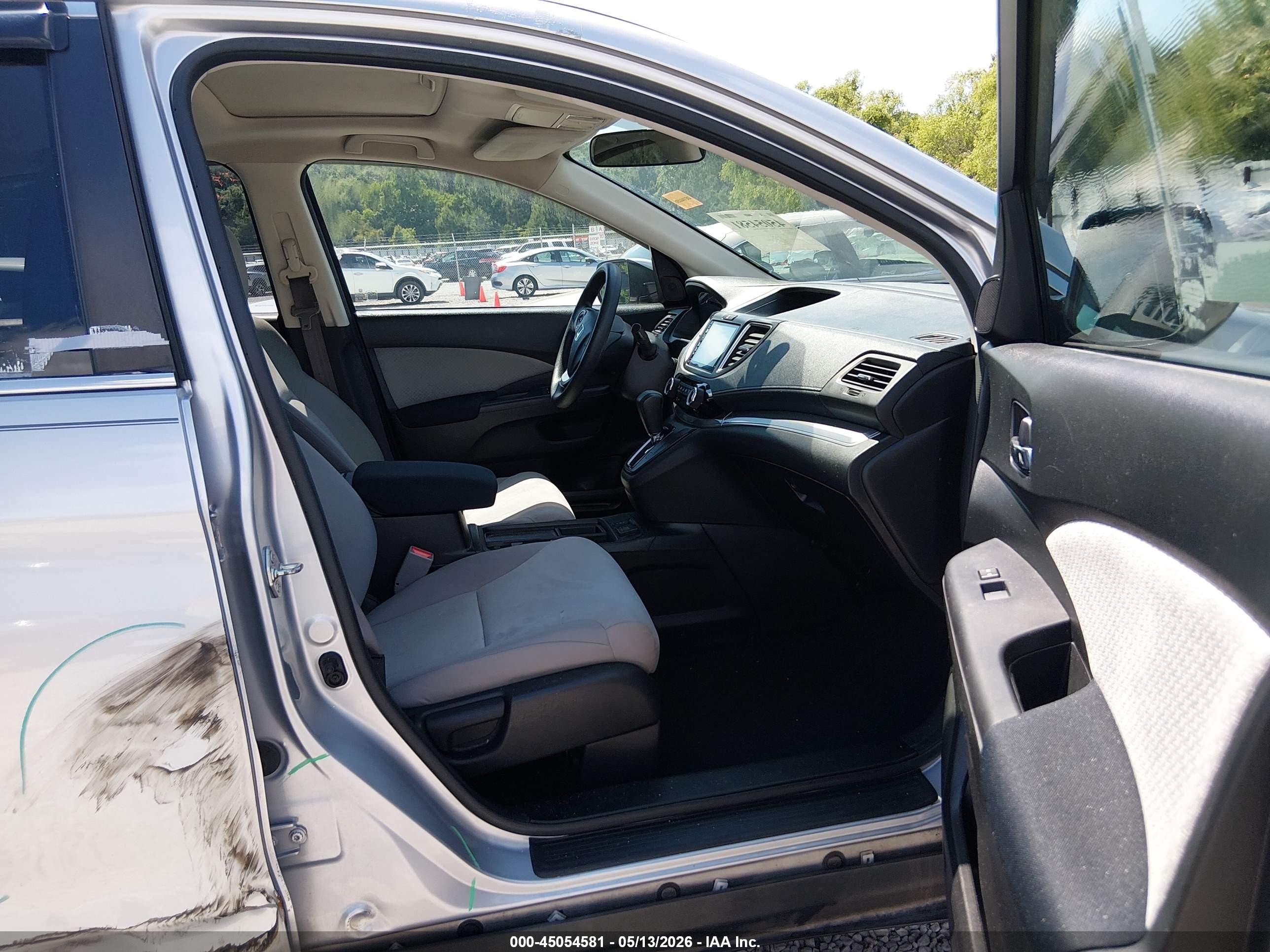 2015 Honda Cr-v Ex Silver vin: 3CZRM3H51FG704302