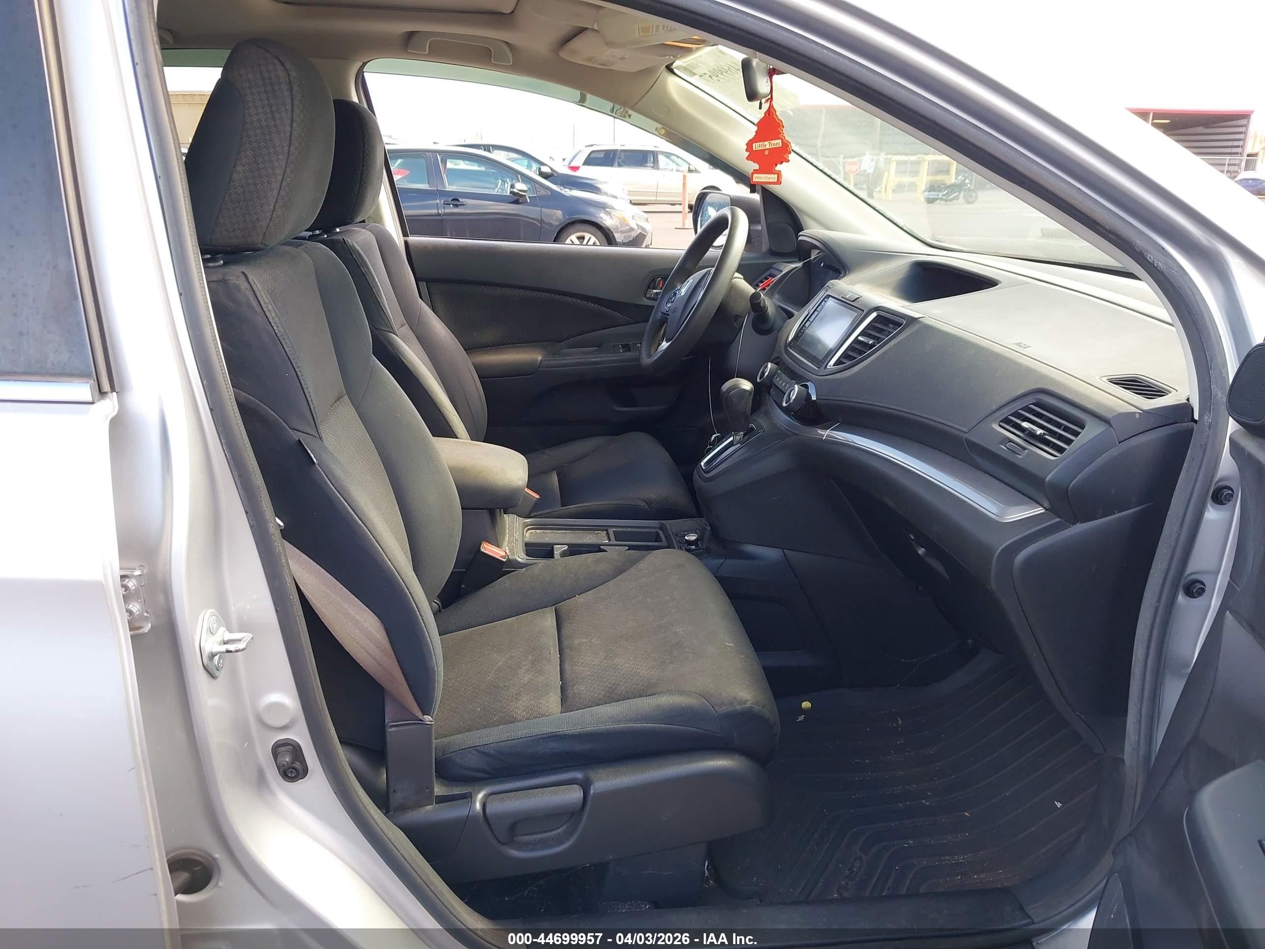 2015 Honda Cr-v Ex Silver vin: 3CZRM3H51FG704980