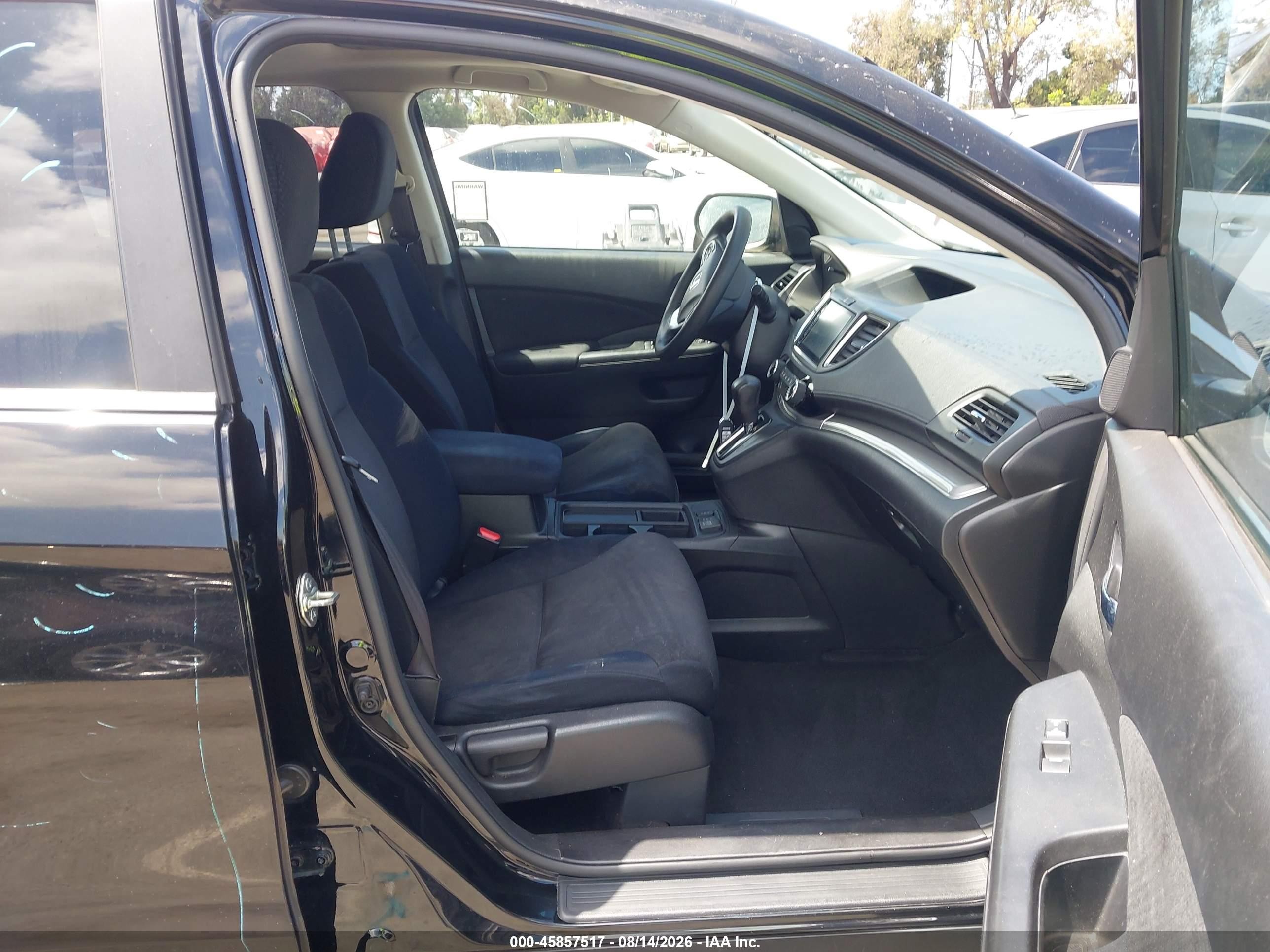 2015 Honda Cr-v Ex Black vin: 3CZRM3H51FG705689