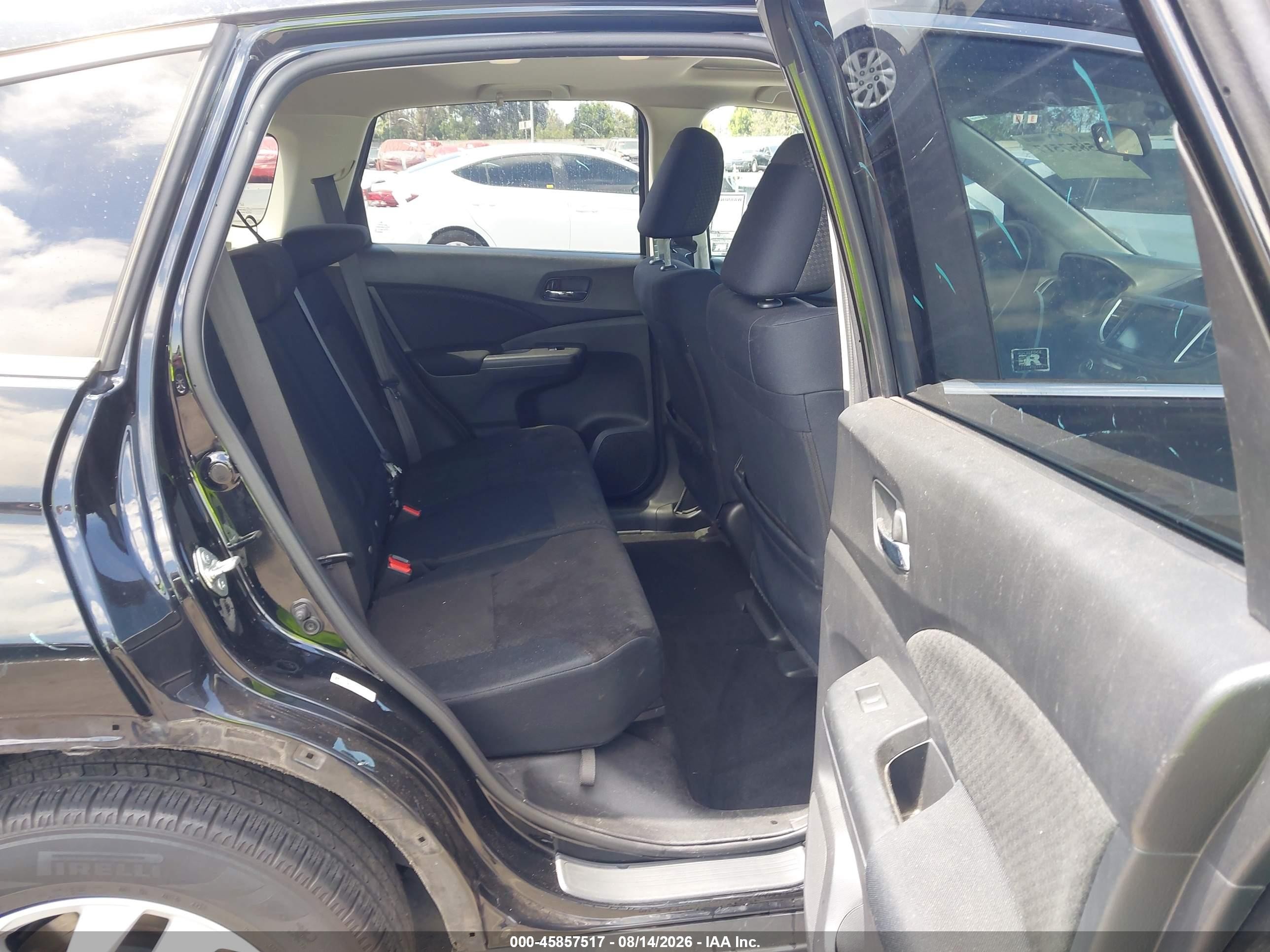 2015 Honda Cr-v Ex Black vin: 3CZRM3H51FG705689
