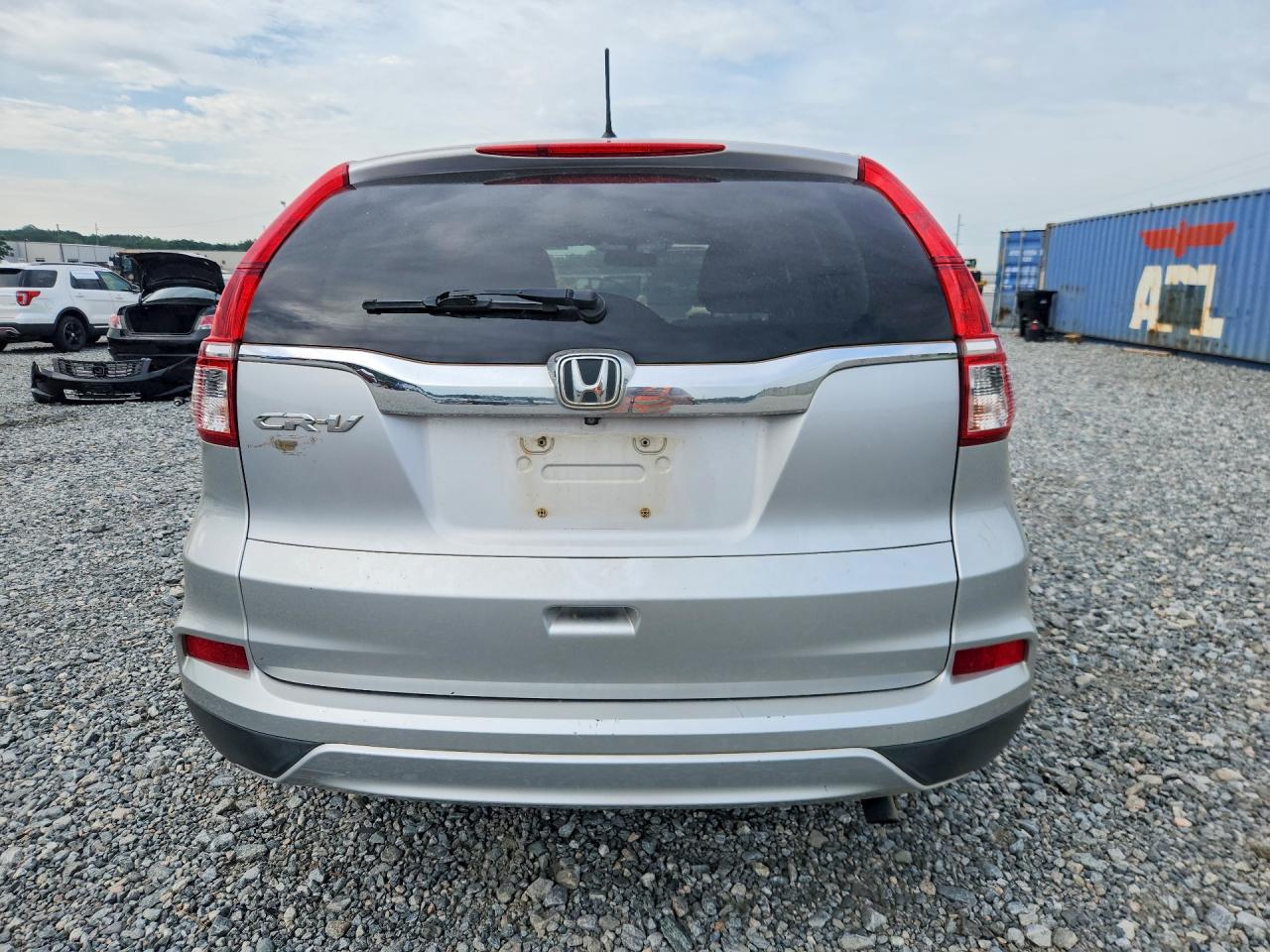 2015 Honda Cr-v Ex Silver vin: 3CZRM3H51FG705983
