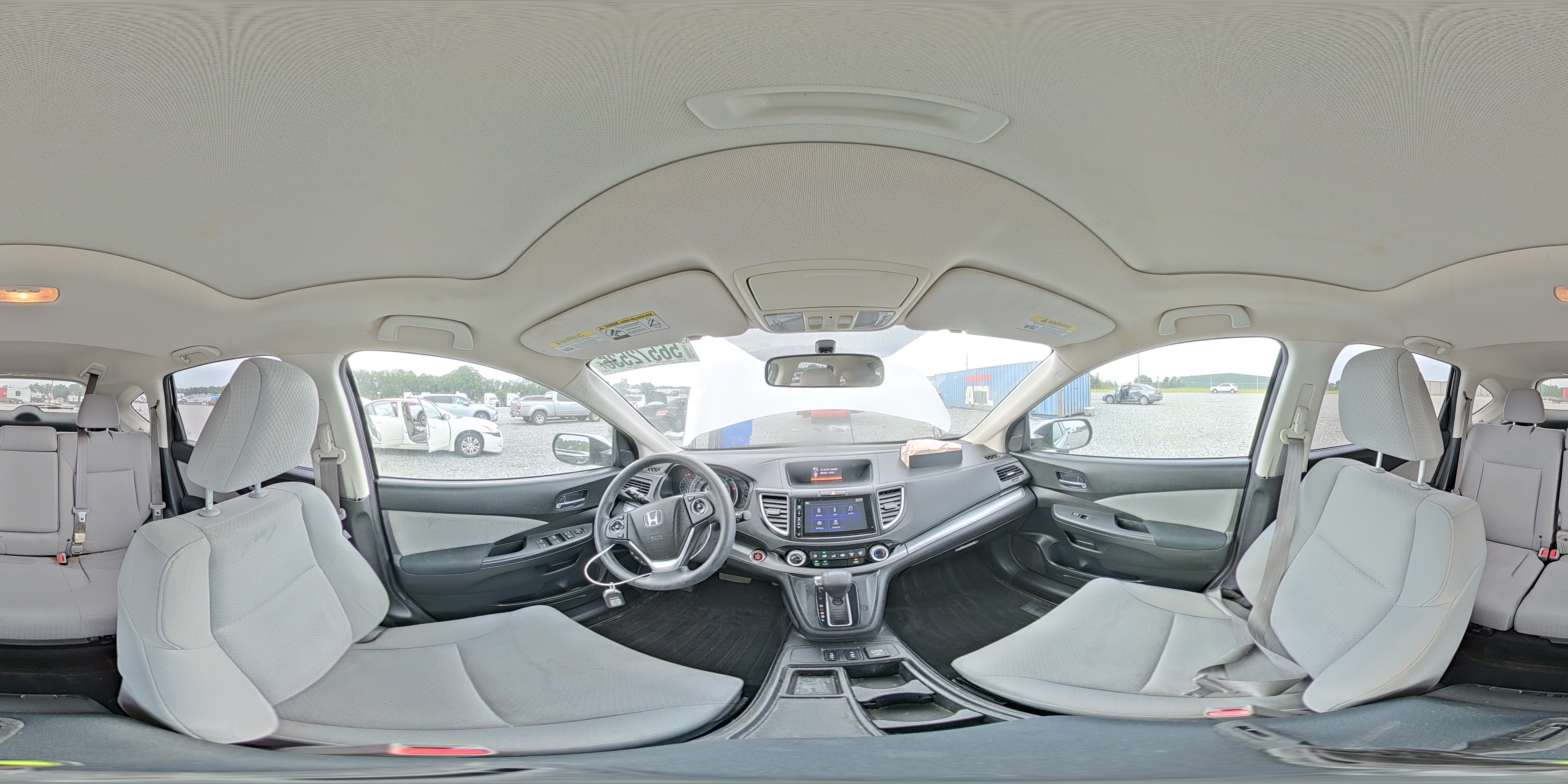 2015 Honda Cr-v Ex Silver vin: 3CZRM3H51FG705983