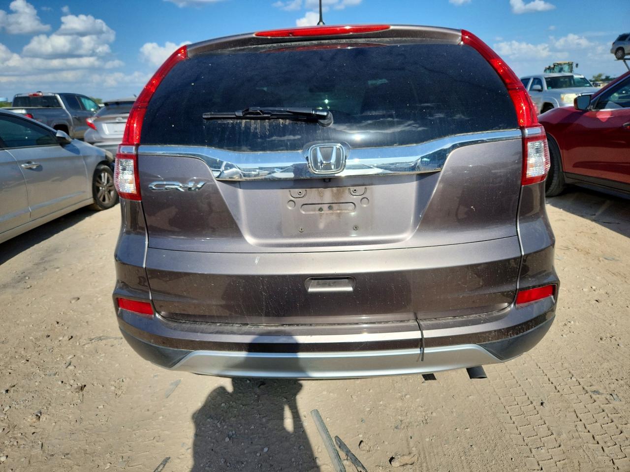 2015 Honda Cr-v Ex Gray vin: 3CZRM3H51FG708897