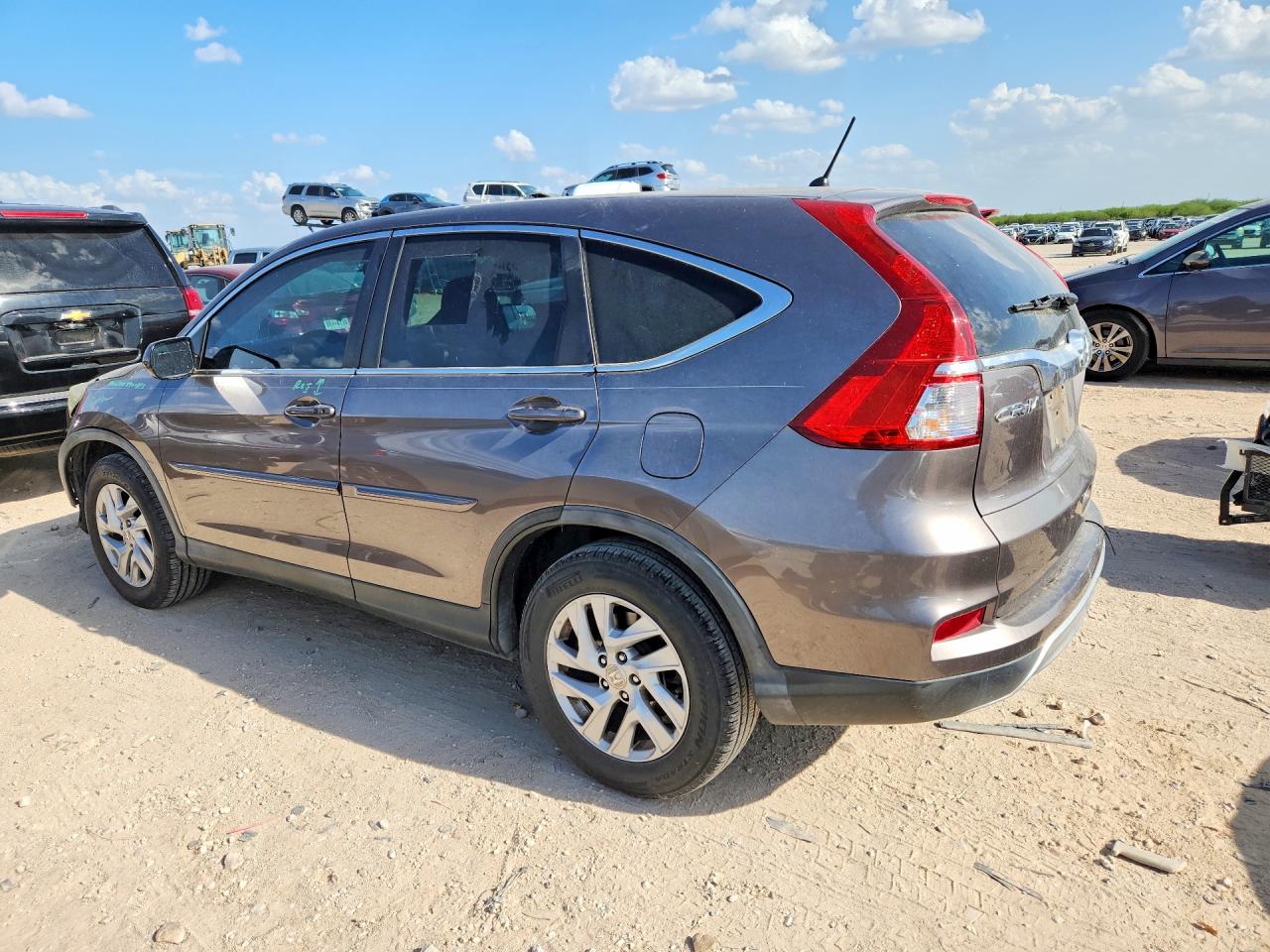 2015 Honda Cr-v Ex Gray vin: 3CZRM3H51FG708897