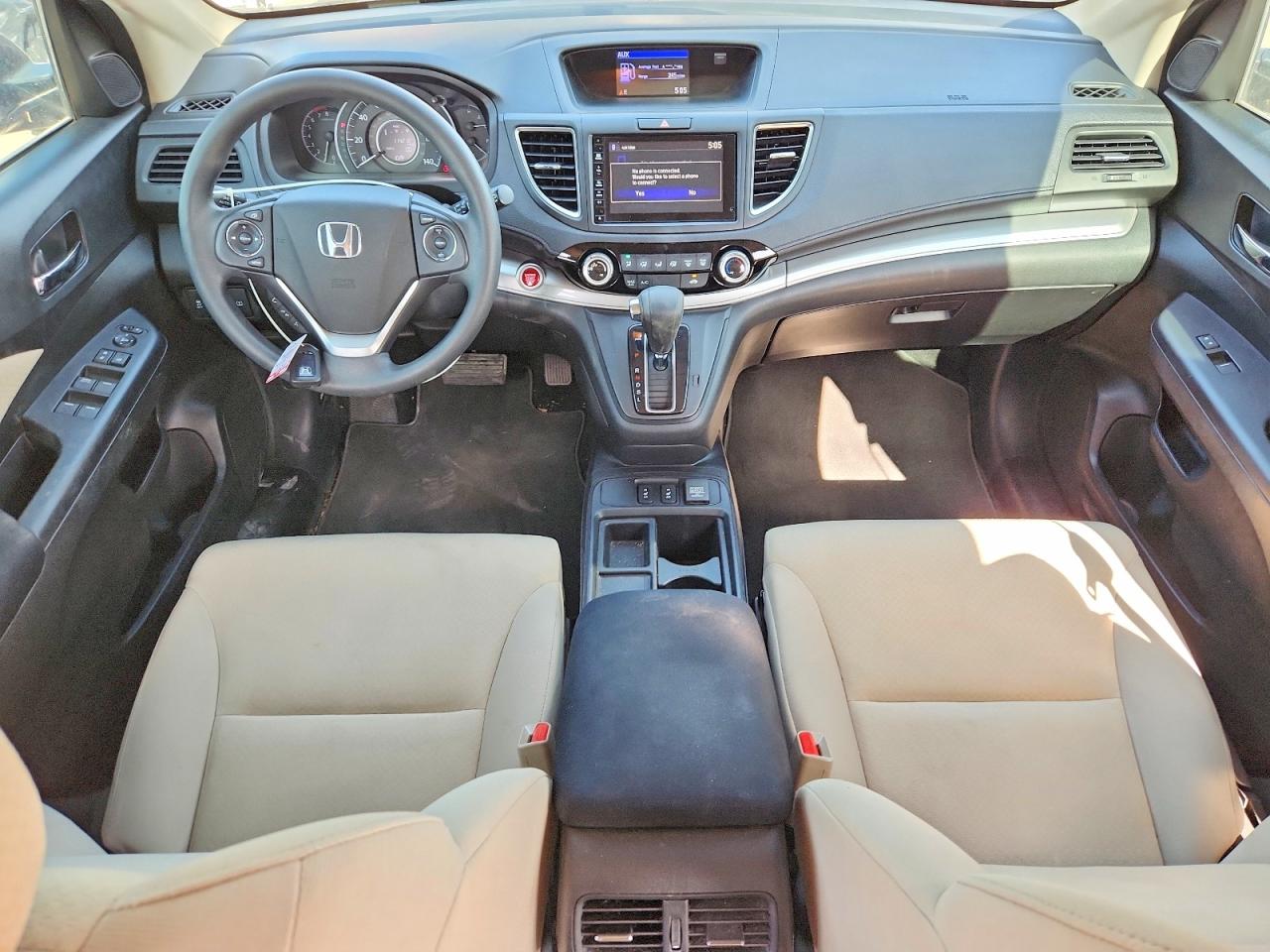 2015 Honda Cr-v Ex Gray vin: 3CZRM3H51FG708897