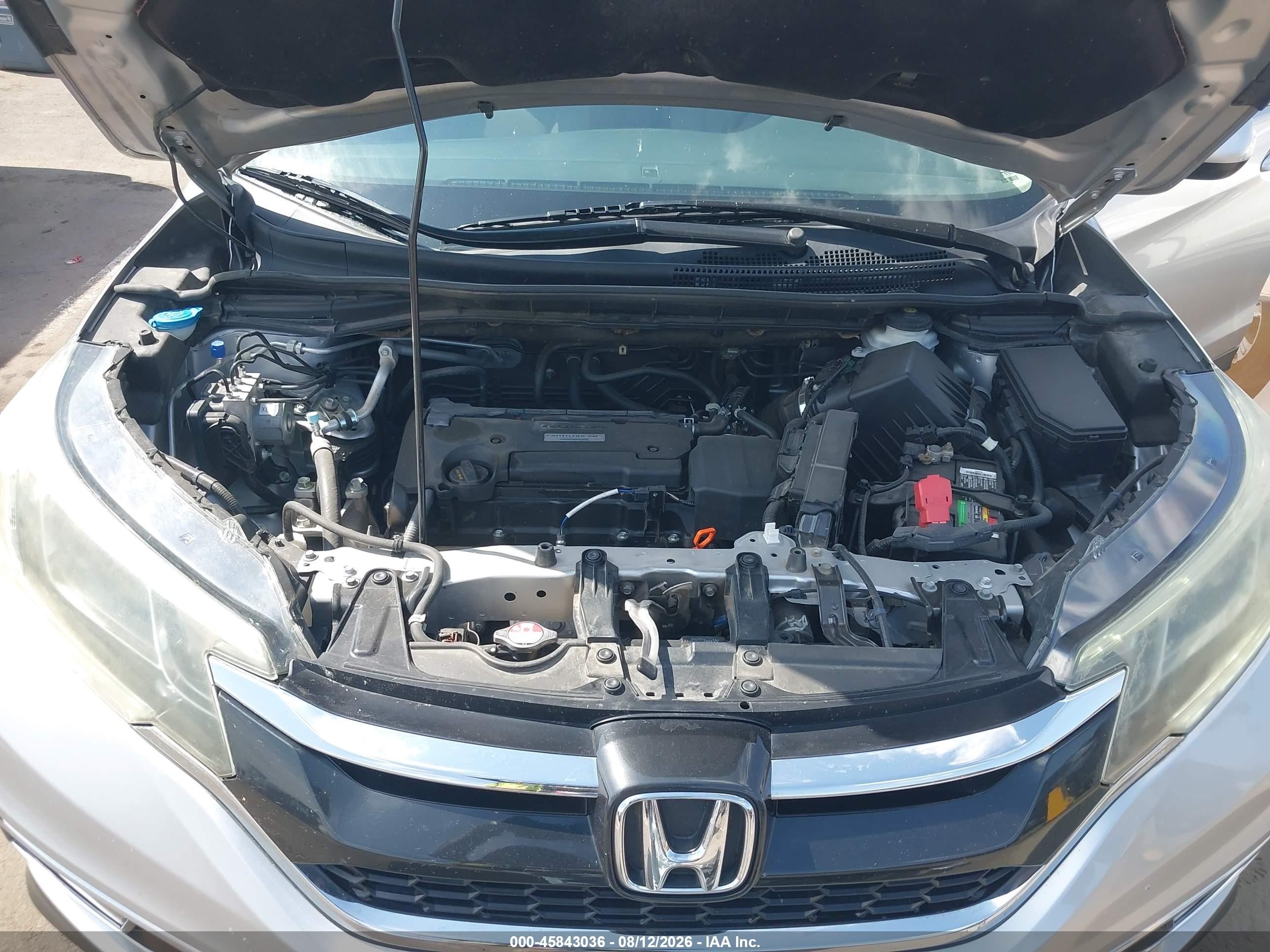 2016 Honda Cr-v Ex Silver vin: 3CZRM3H51GG707878