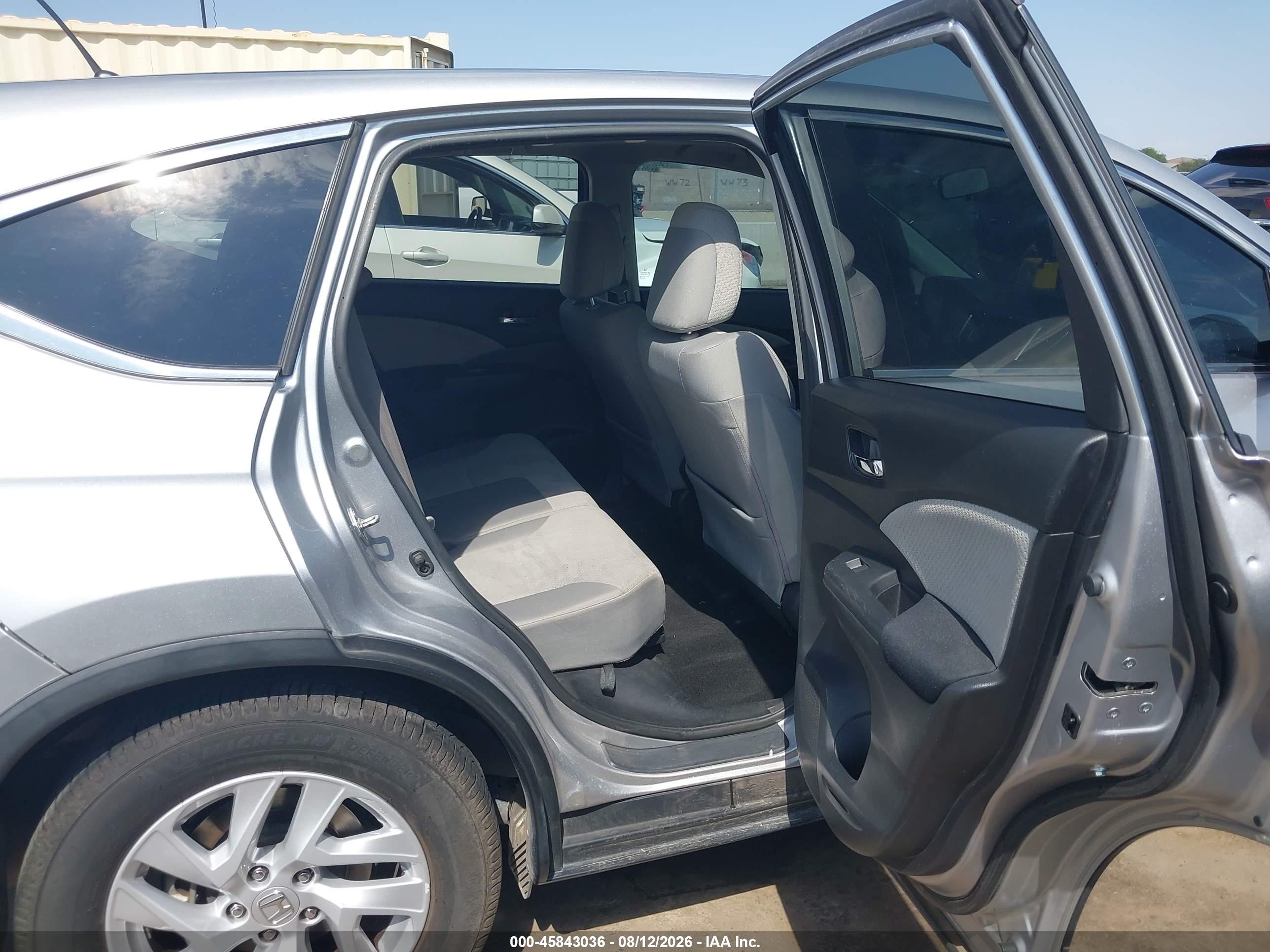 2016 Honda Cr-v Ex Silver vin: 3CZRM3H51GG707878