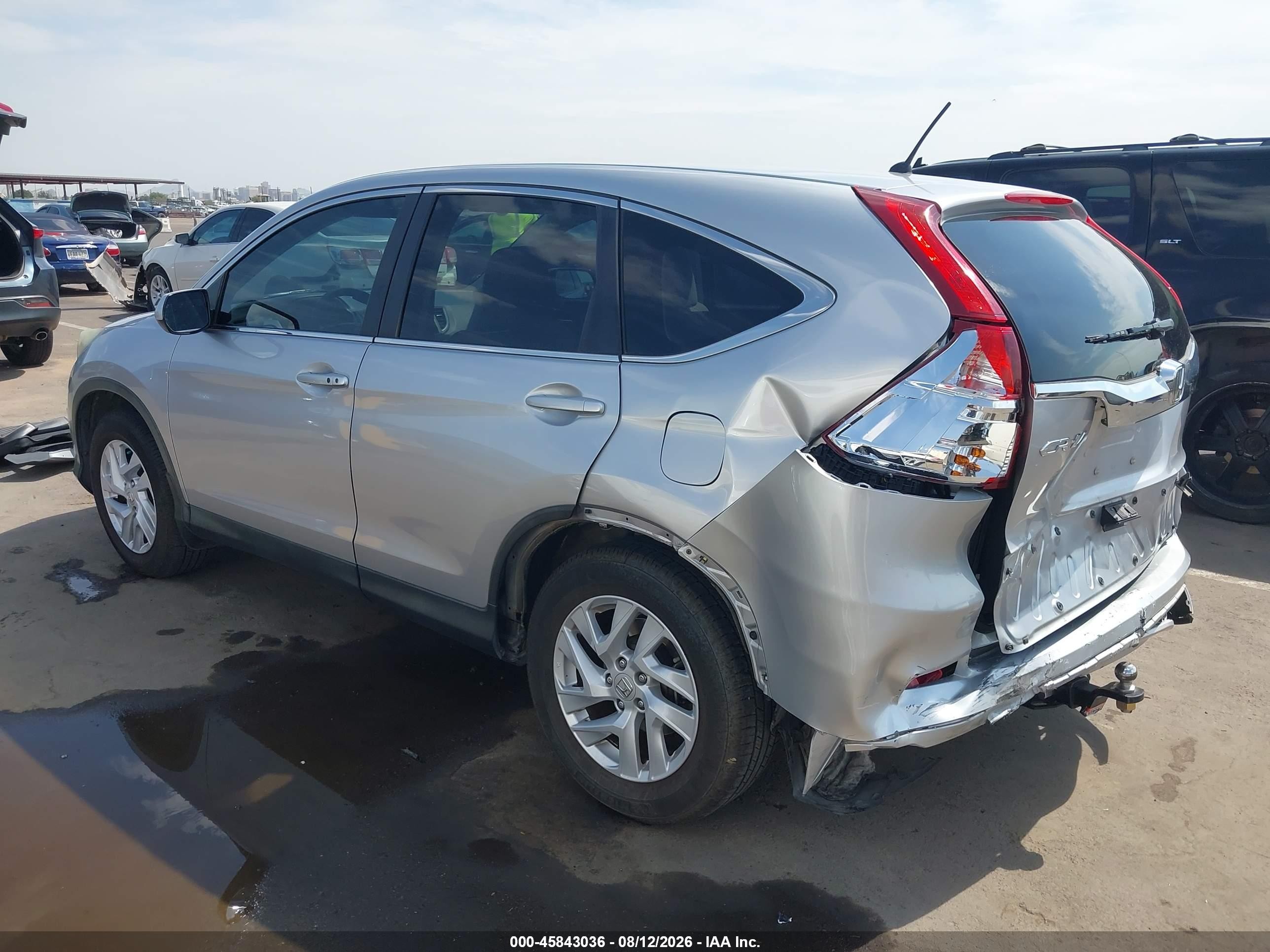 2016 Honda Cr-v Ex Silver vin: 3CZRM3H51GG707878