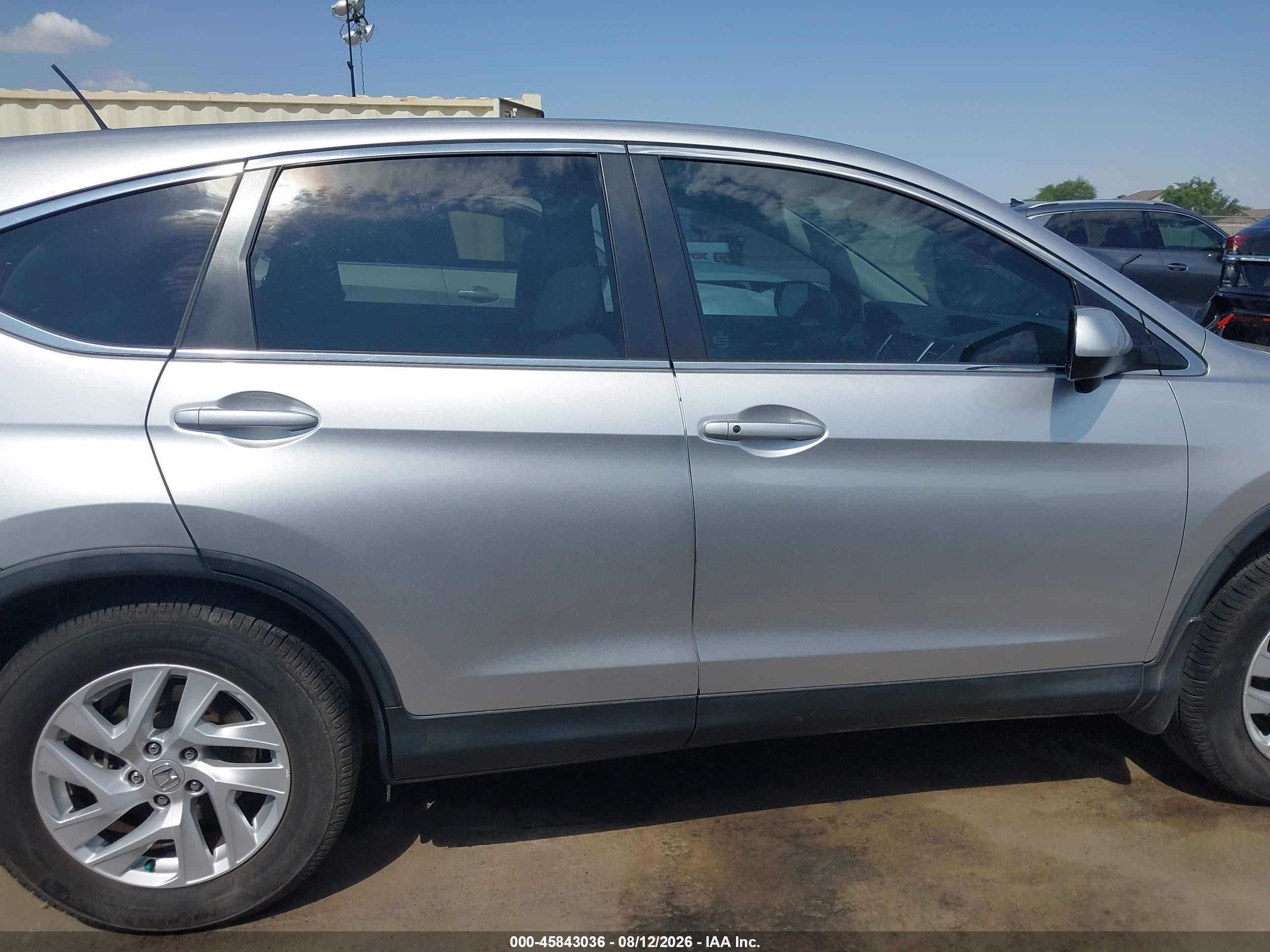 2016 Honda Cr-v Ex Silver vin: 3CZRM3H51GG707878