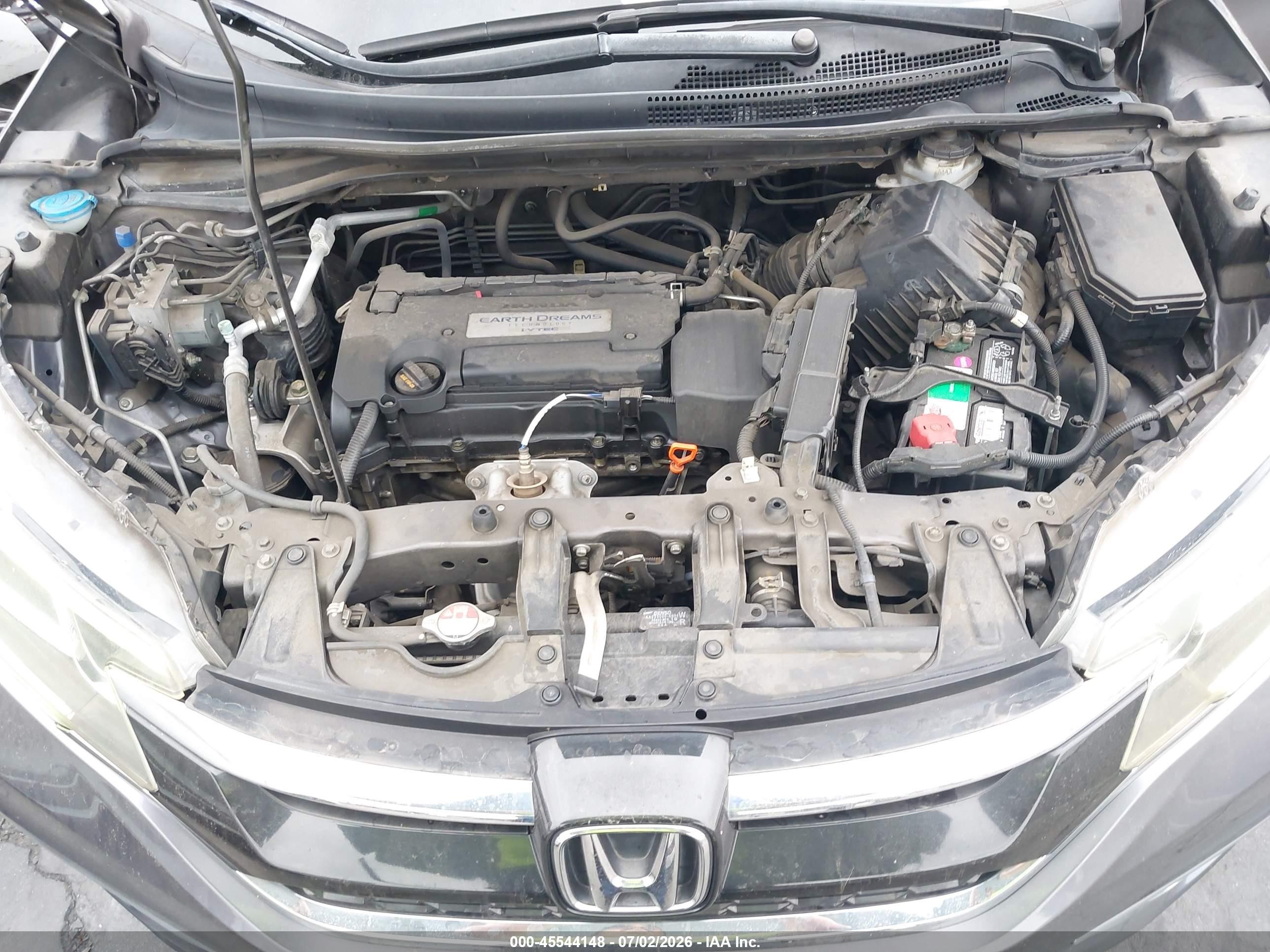 2015 Honda Cr-v Ex Gray vin: 3CZRM3H52FG700324
