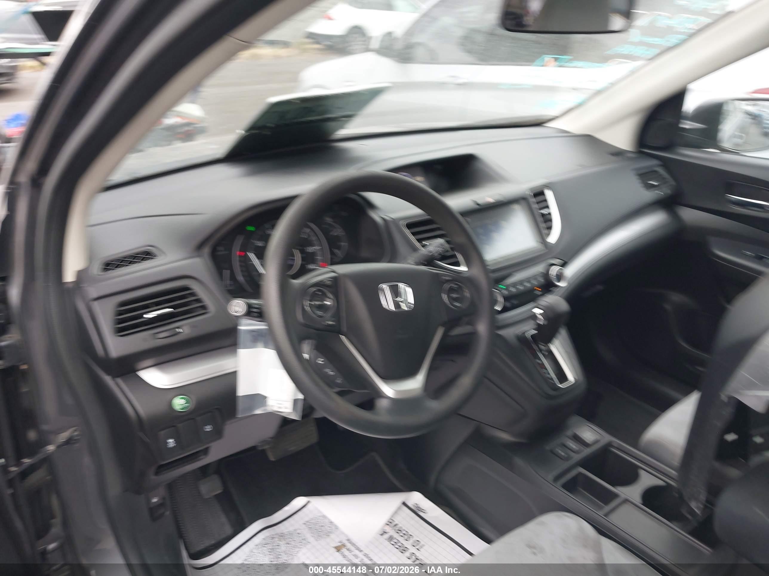 2015 Honda Cr-v Ex Gray vin: 3CZRM3H52FG700324