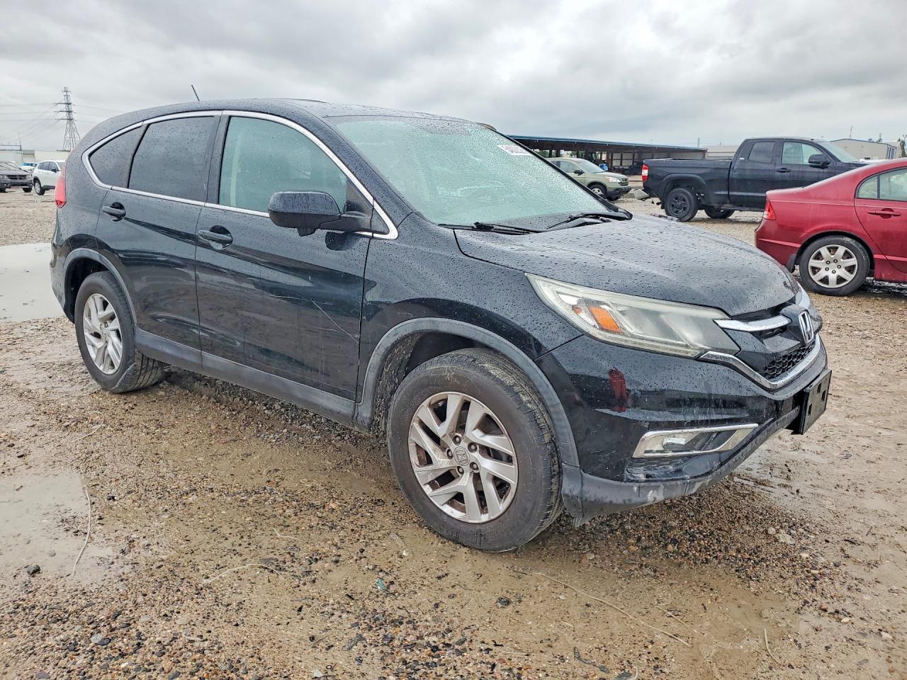 2015 Honda Cr-v Ex Black vin: 3CZRM3H52FG701487