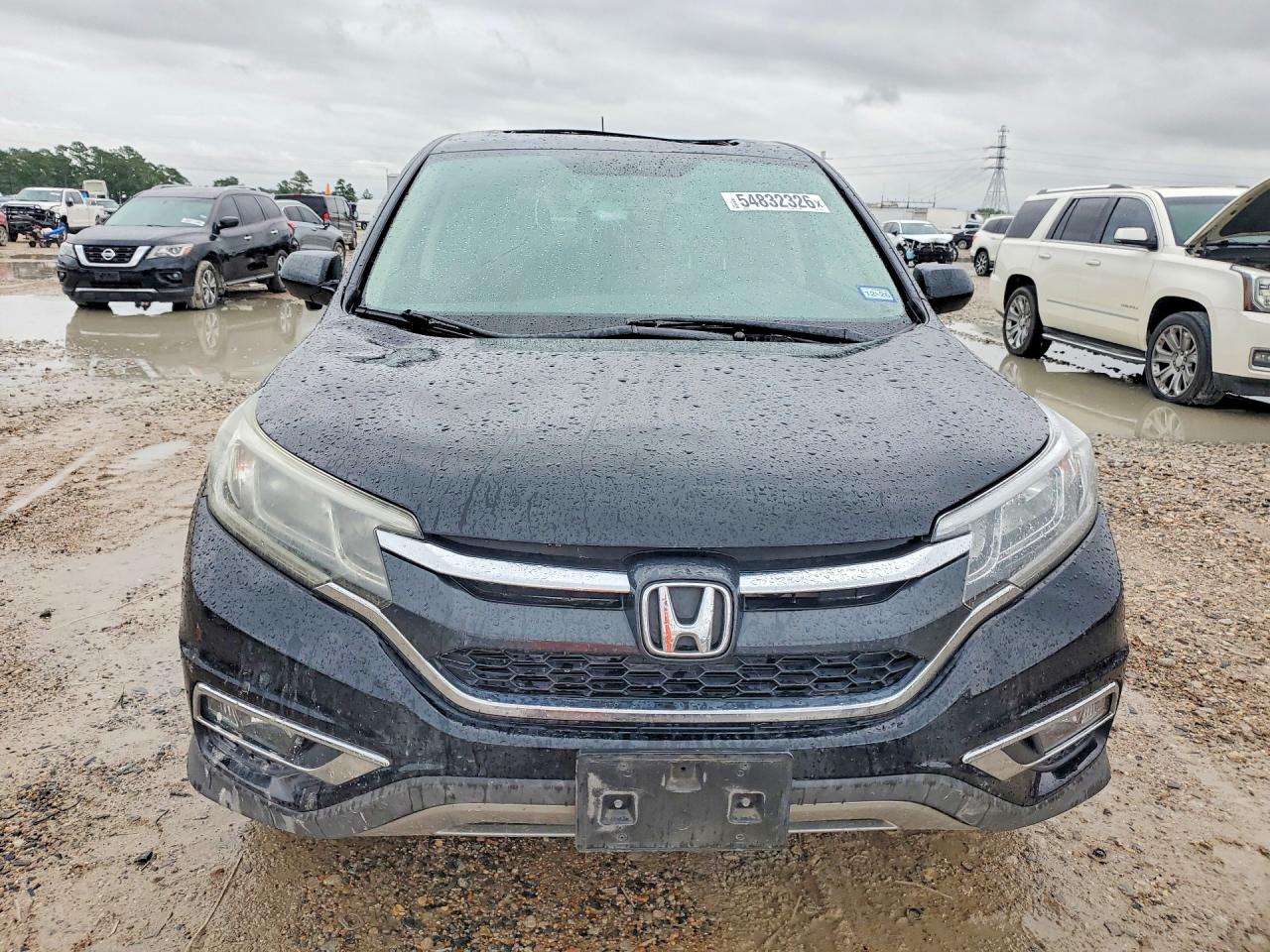 2015 Honda Cr-v Ex Black vin: 3CZRM3H52FG701487