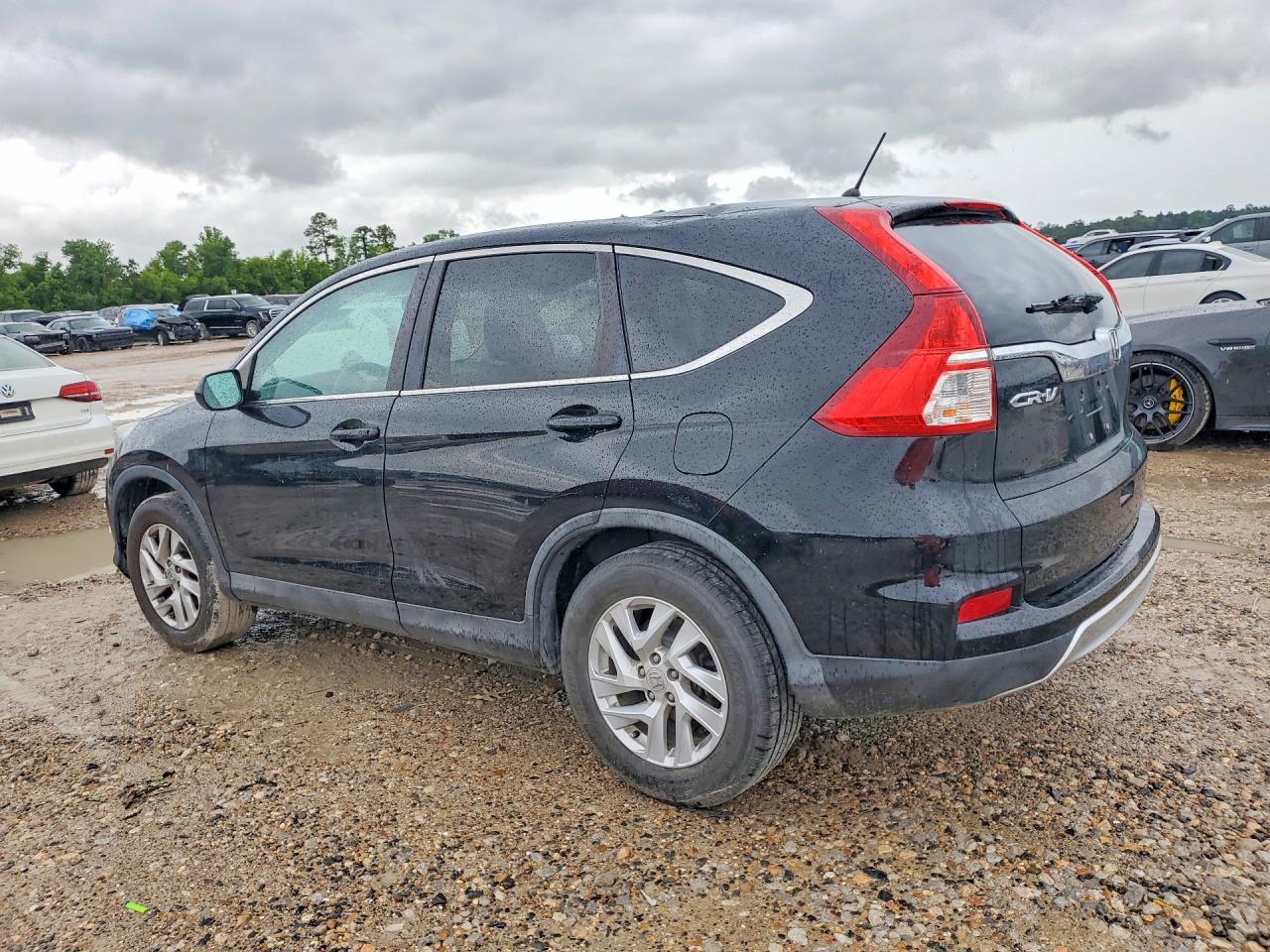 2015 Honda Cr-v Ex Black vin: 3CZRM3H52FG701487