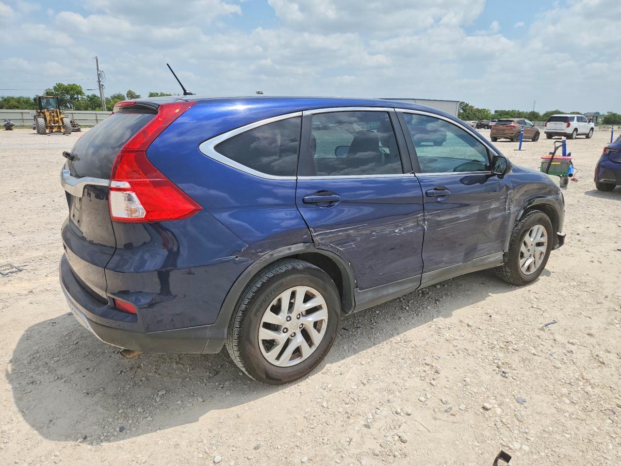 2015 Honda Cr-v Ex Синий vin: 3CZRM3H52FG710593
