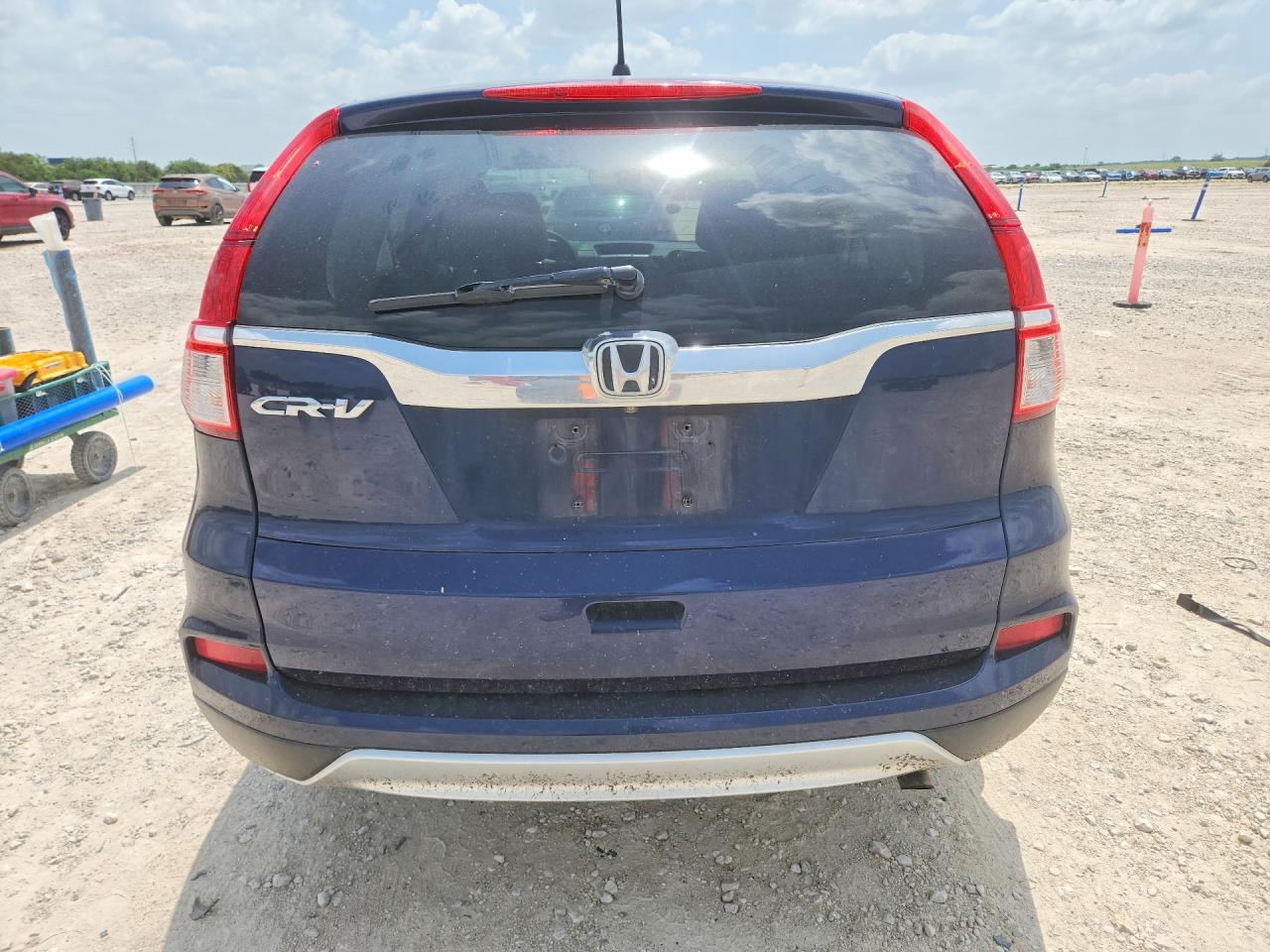 2015 Honda Cr-v Ex Синий vin: 3CZRM3H52FG710593