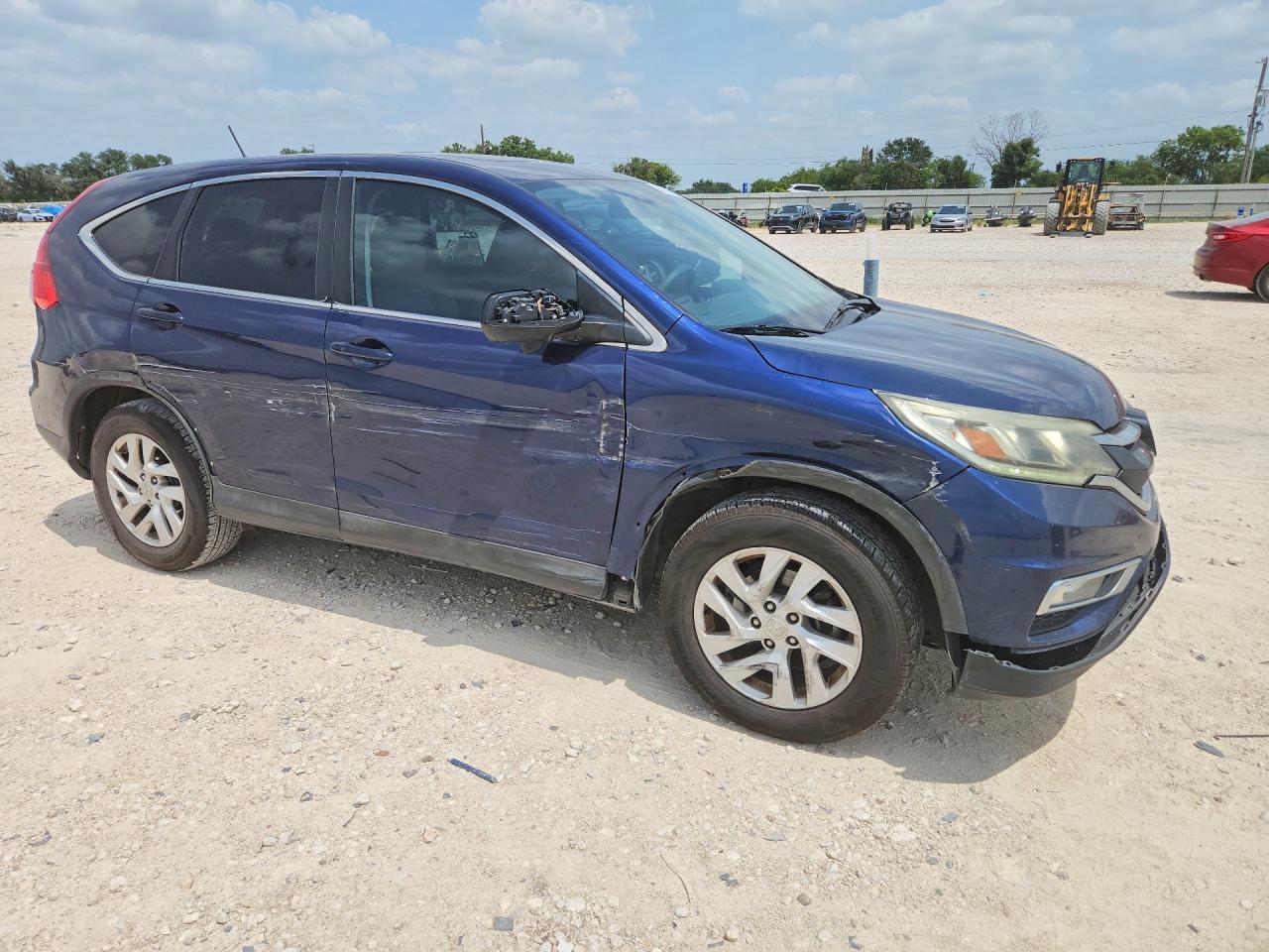 2015 Honda Cr-v Ex Синий vin: 3CZRM3H52FG710593