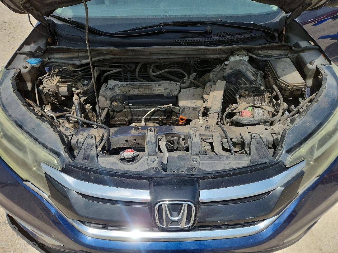 2015 Honda Cr-v Ex Синий vin: 3CZRM3H52FG710593
